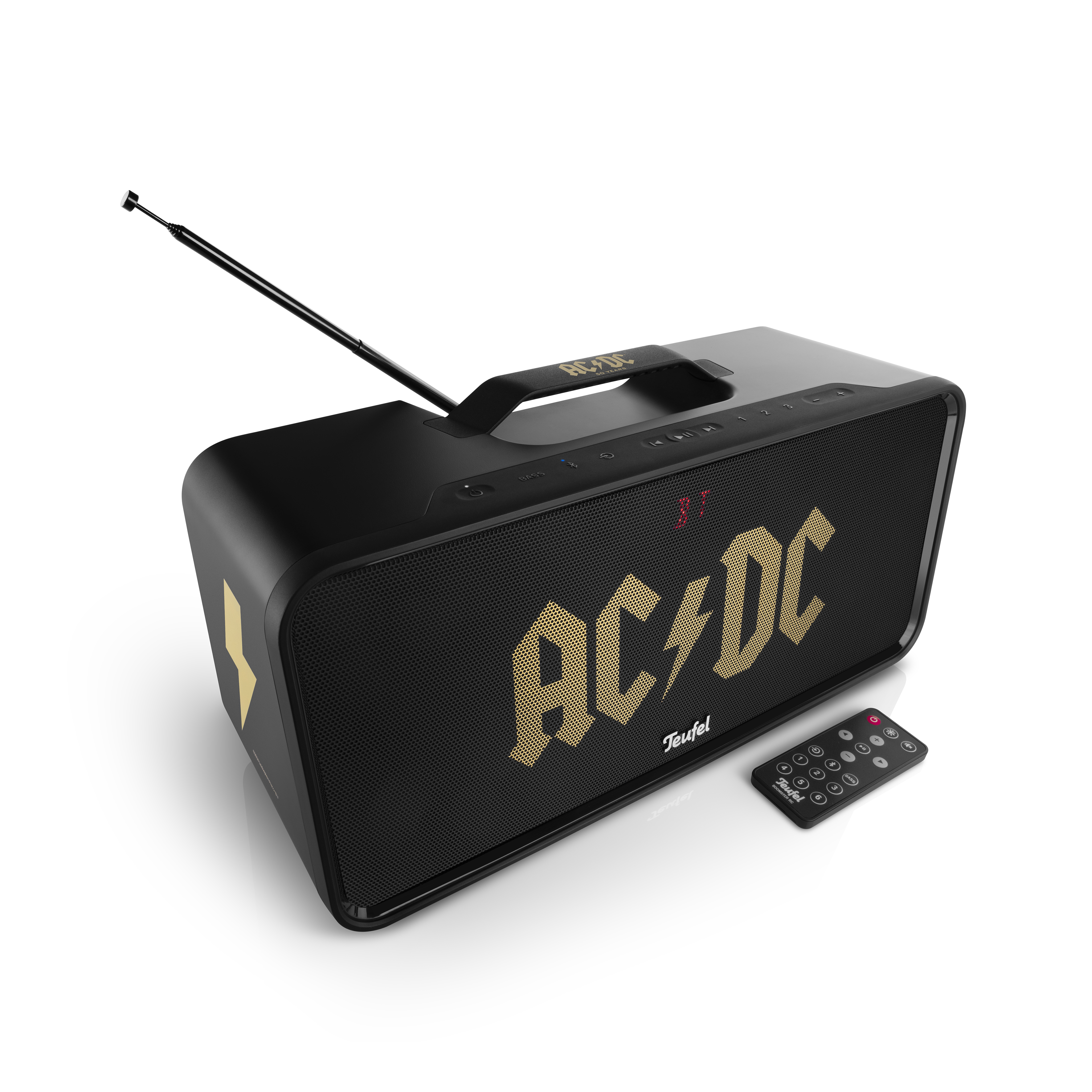 BOOMSTER 4 AC/DC Edition Night Black