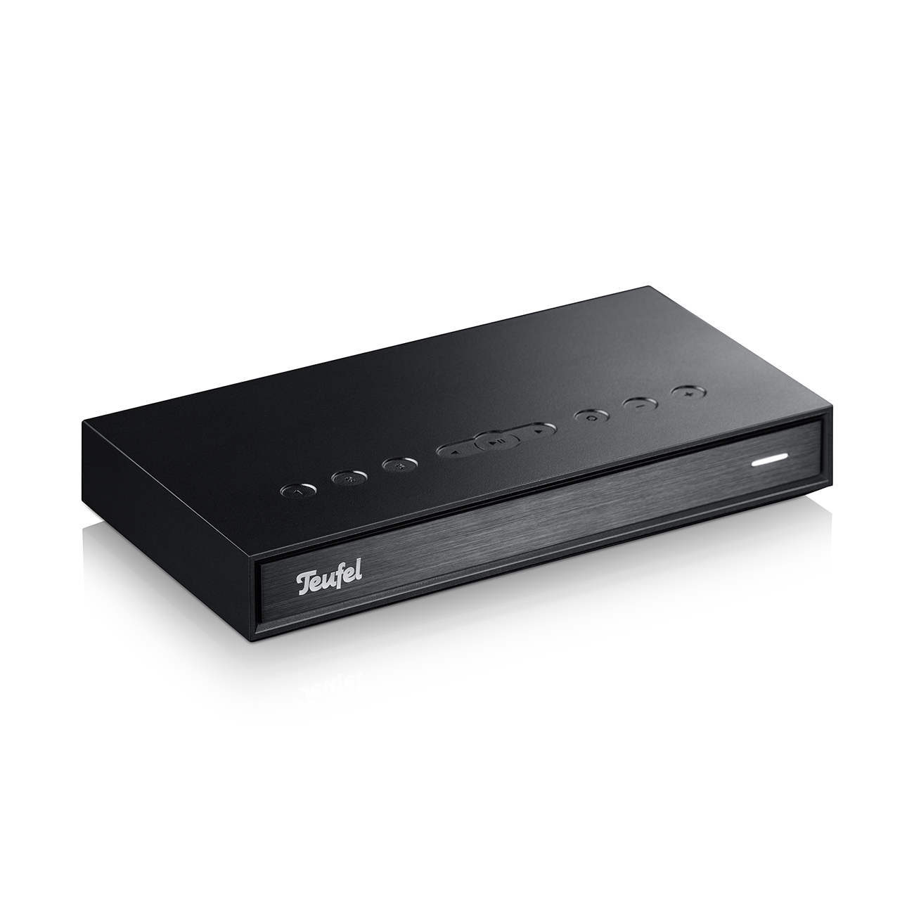 Teufel Streamer WLAN Netzwerkspieler Stereo- und Heimkinosysteme Wecker Sleeptimer Schwarz