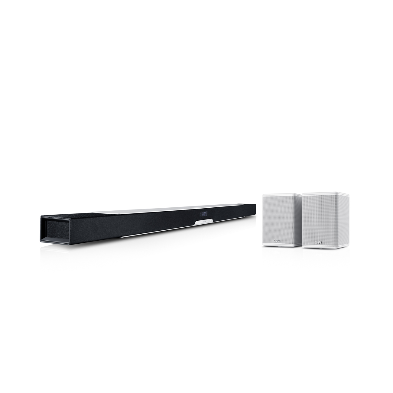 Teufel CINEBAR LUX Surround "5.0-Set" kabellos 2-Wege-System Weiß