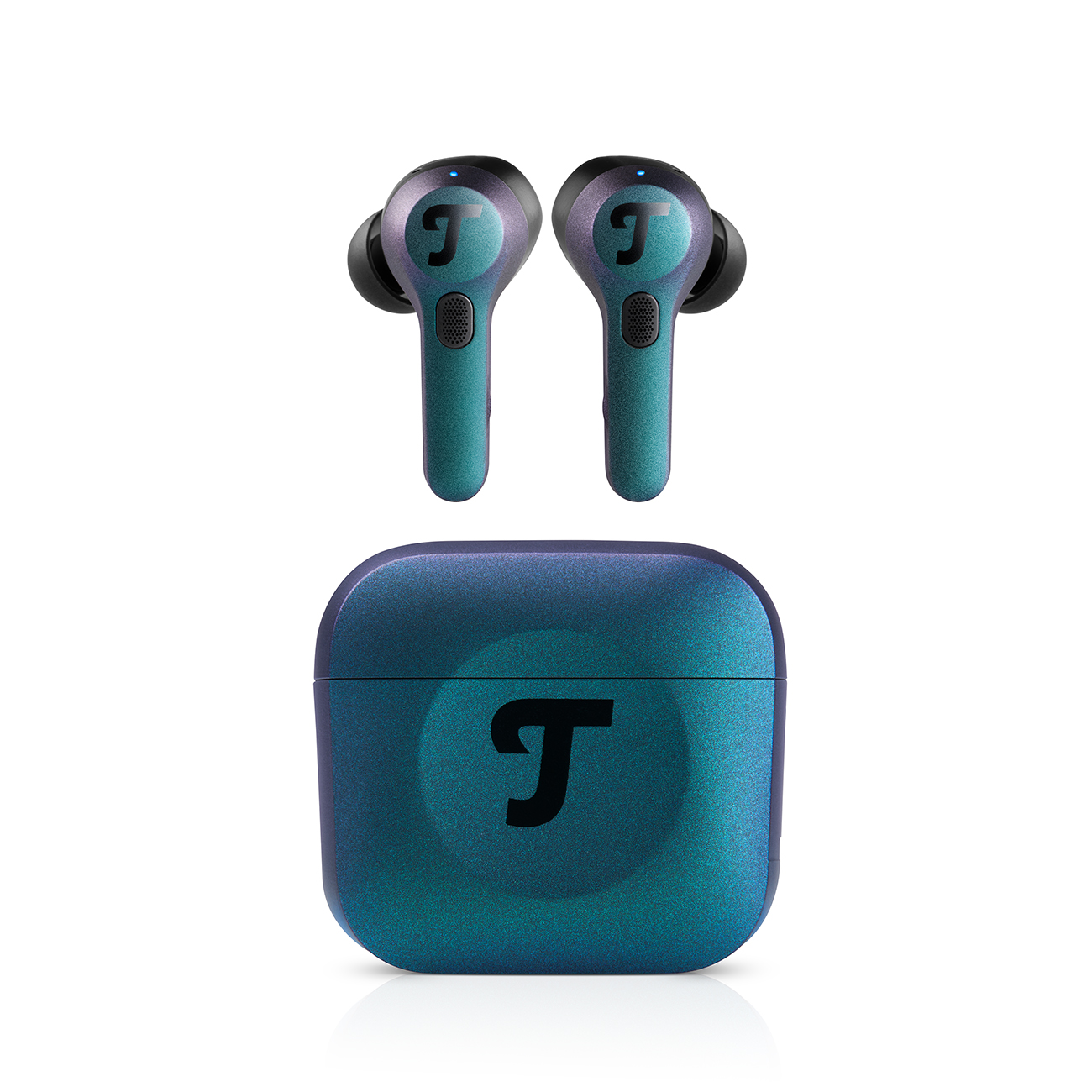Teufel Airy TWS Pro Noise Cancelling Touch-Bedienung Bluetooth Cosmic Teal