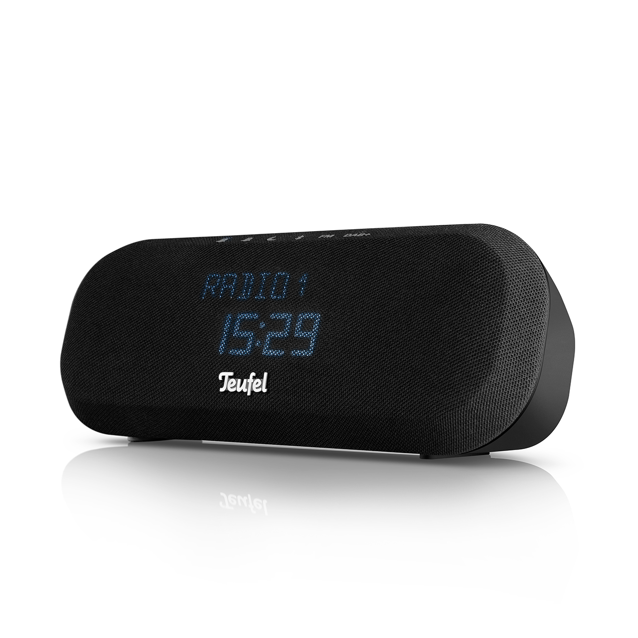 Teufel RADIO ONE Bluetooth-DAB/FM-Radiowecker Sleeptimer Lautsprecher Schwarz