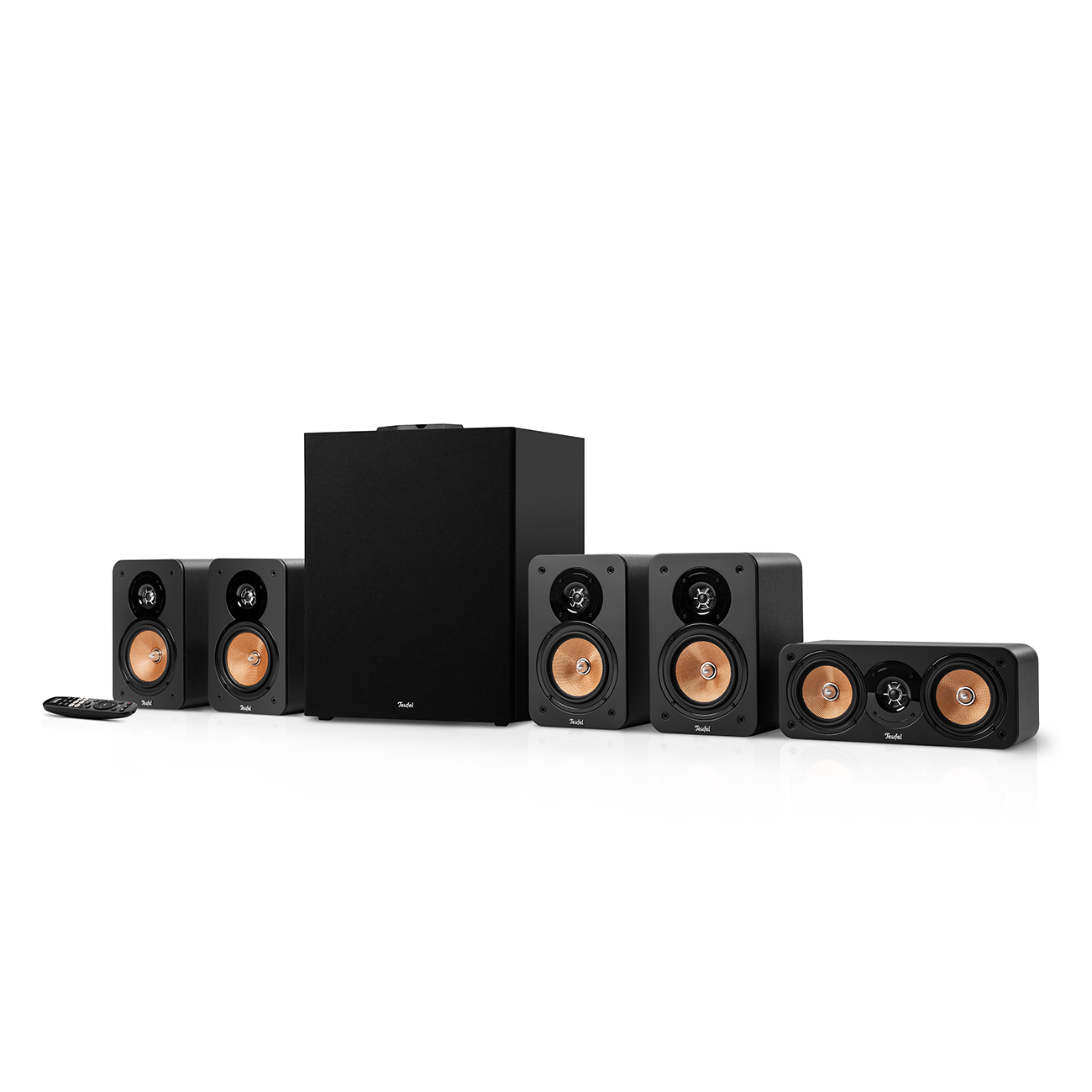 ULTIMA 20 CONCEPT Surround Power Edition "5.1-Set" integrierter AV-Receiver Subwoofer Bluetooth 2-Wege-System Schwarz