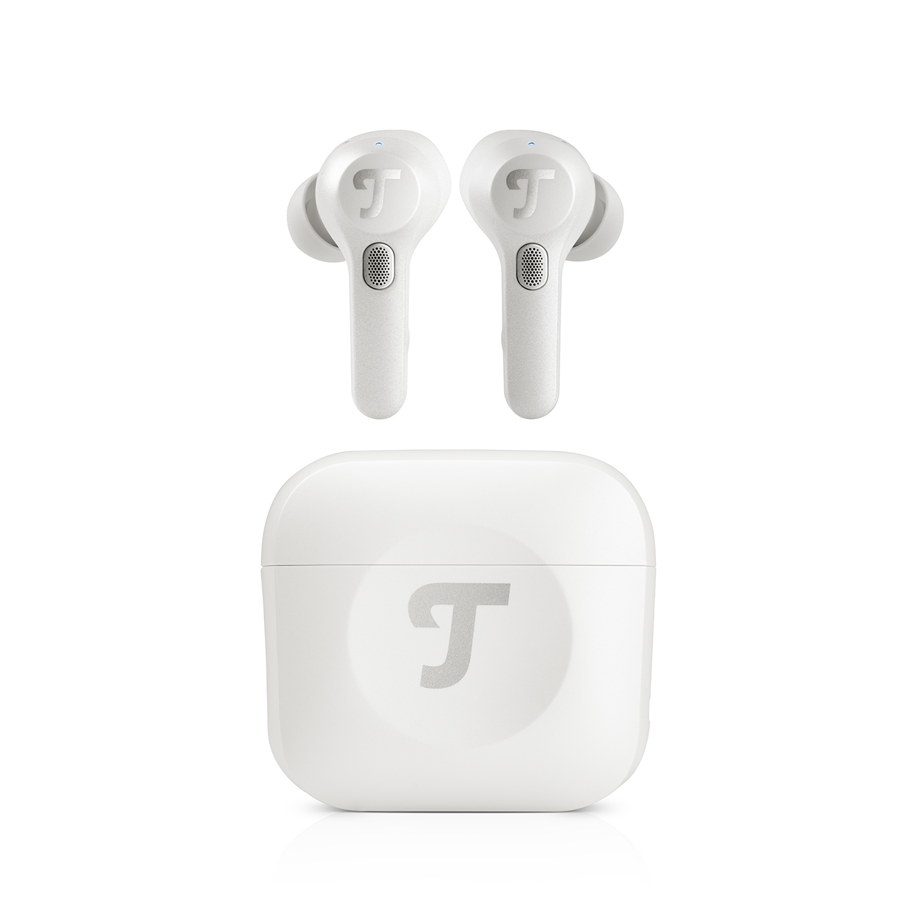 Teufel Airy TWS Pro Noise Cancelling Touch-Bedienung Bluetooth Silver White