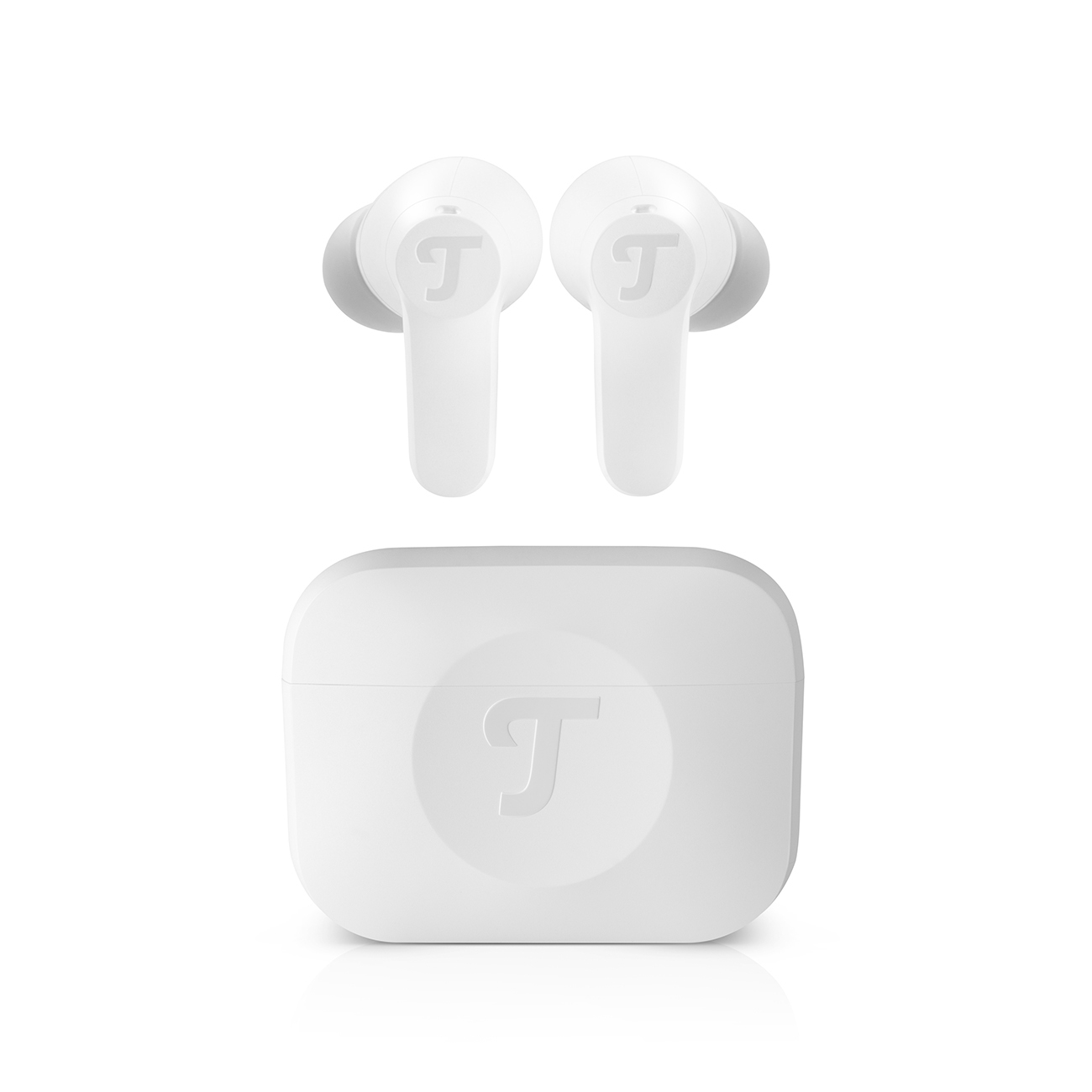 Teufel AIRY TWS 2 In-Ear Kopfhörer Bluetooth Kabellos Pure White