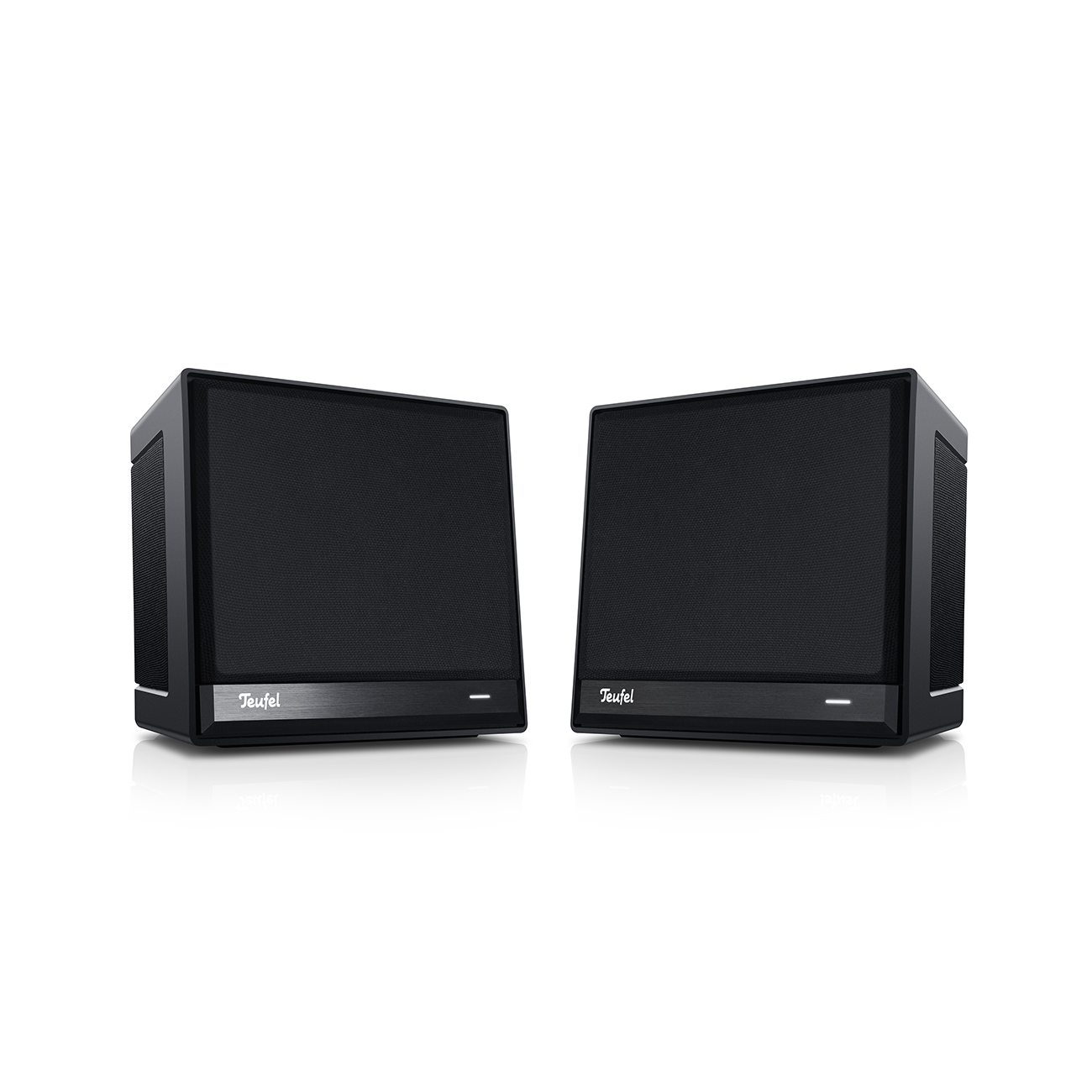 Teufel TEUFEL ONE S Stereo-Set Streaming-Lautsprecher Bluetooth Classe-D-Verstärker USB WLAN-Multiroom Schwarz