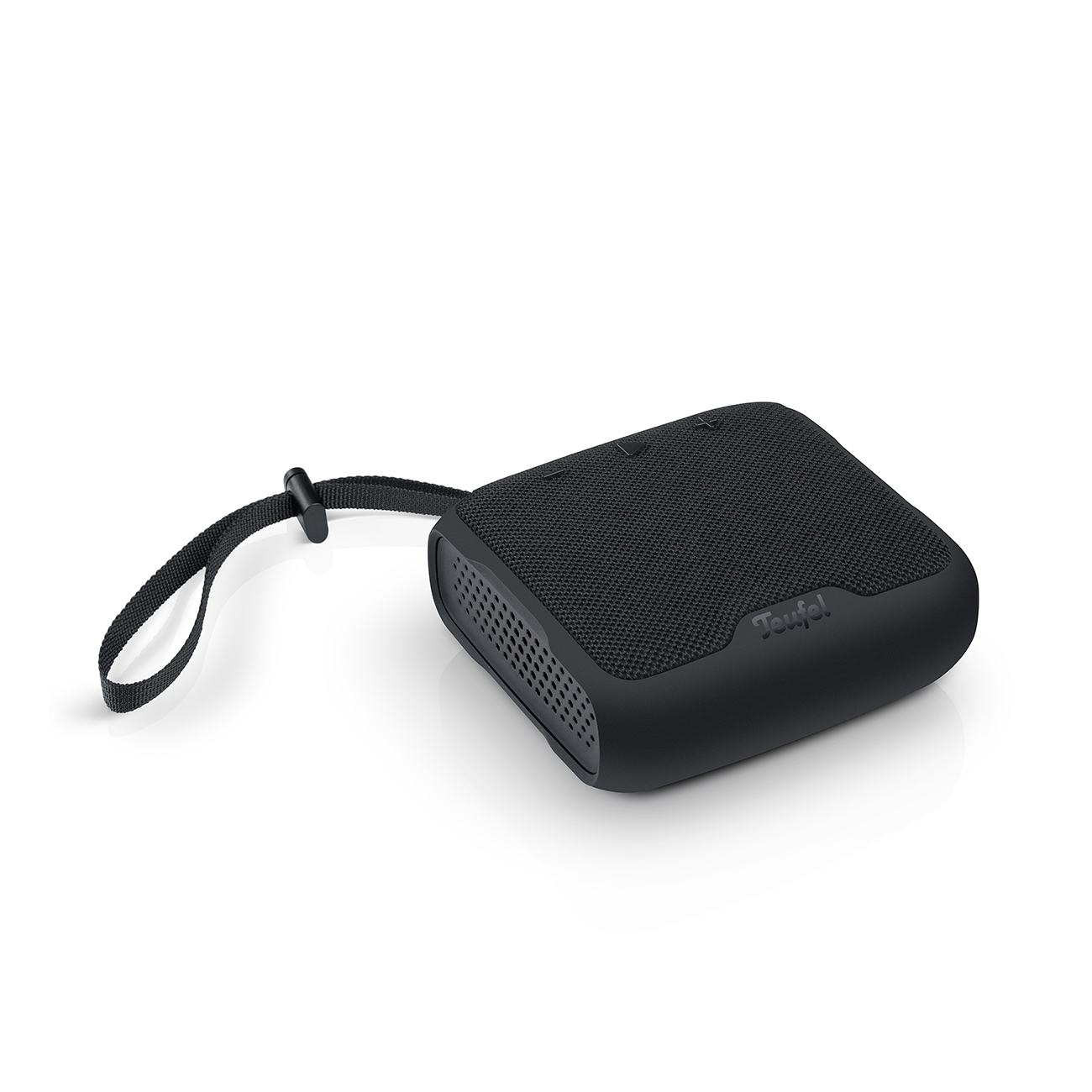 Teufel BOOMSTER GO Bluetooth-Stereo-Speaker wasserdicht nach IPX7 10 Stunden Spielzeit Schwarz