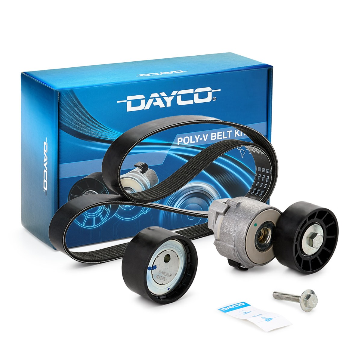 DAYCO Keilrippenriemensatz FIAT,IVECO KPV1222