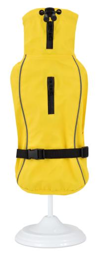 Nayeco Gelber Londoner Regenmantel Für Hunde 65 Cm