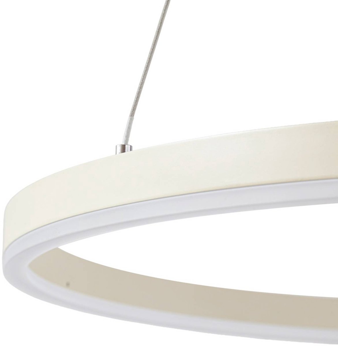 Albiona LED-Hängeleuchte, beige, 1 Ring, Ø 80 cm - Arcchio - Küche - Modern - Metall - Einflammig
