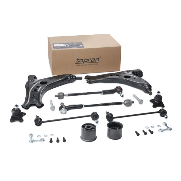 TOPRAN Lenkersatz, Radaufhängung VW,SKODA,SEAT 115 800 6Q0498KIT01