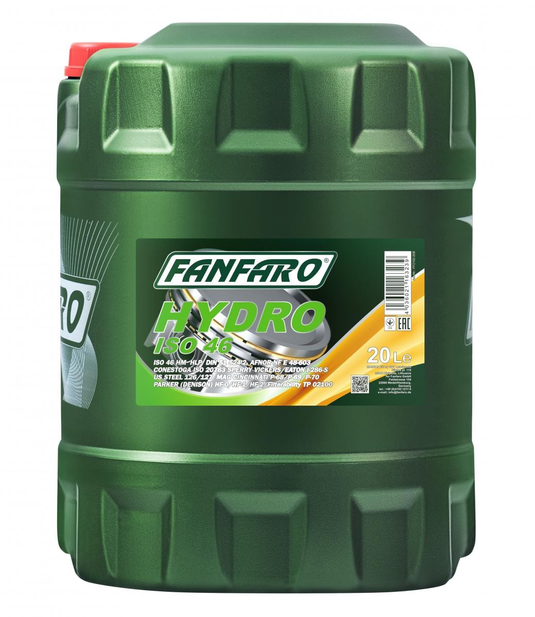 FANFARO Hydrauliköl MERCEDES-BENZ FF2102-20