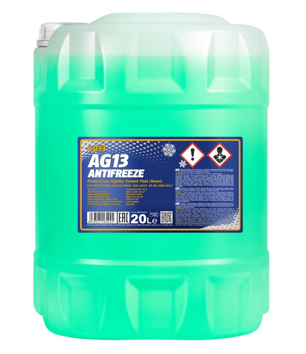 MANNOL Frostschutz VW,MERCEDES-BENZ,OPEL MN4013-20