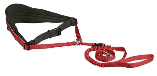 Trixie Canicross Padded Belt Handsfree Rot M-L