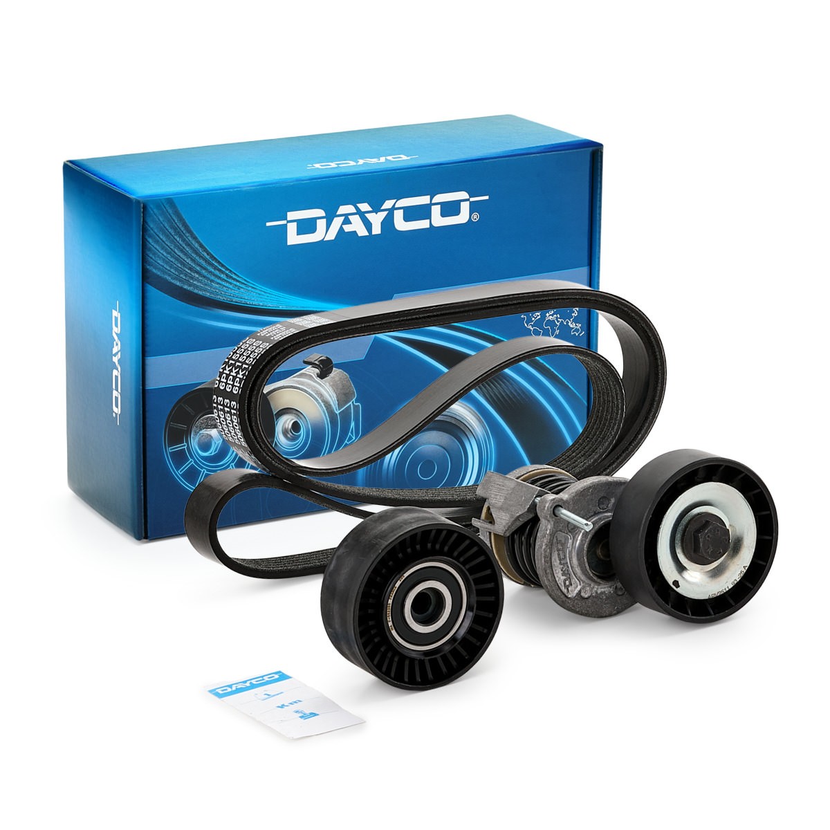 DAYCO Keilrippenriemensatz VW,AUDI,SKODA KPV518