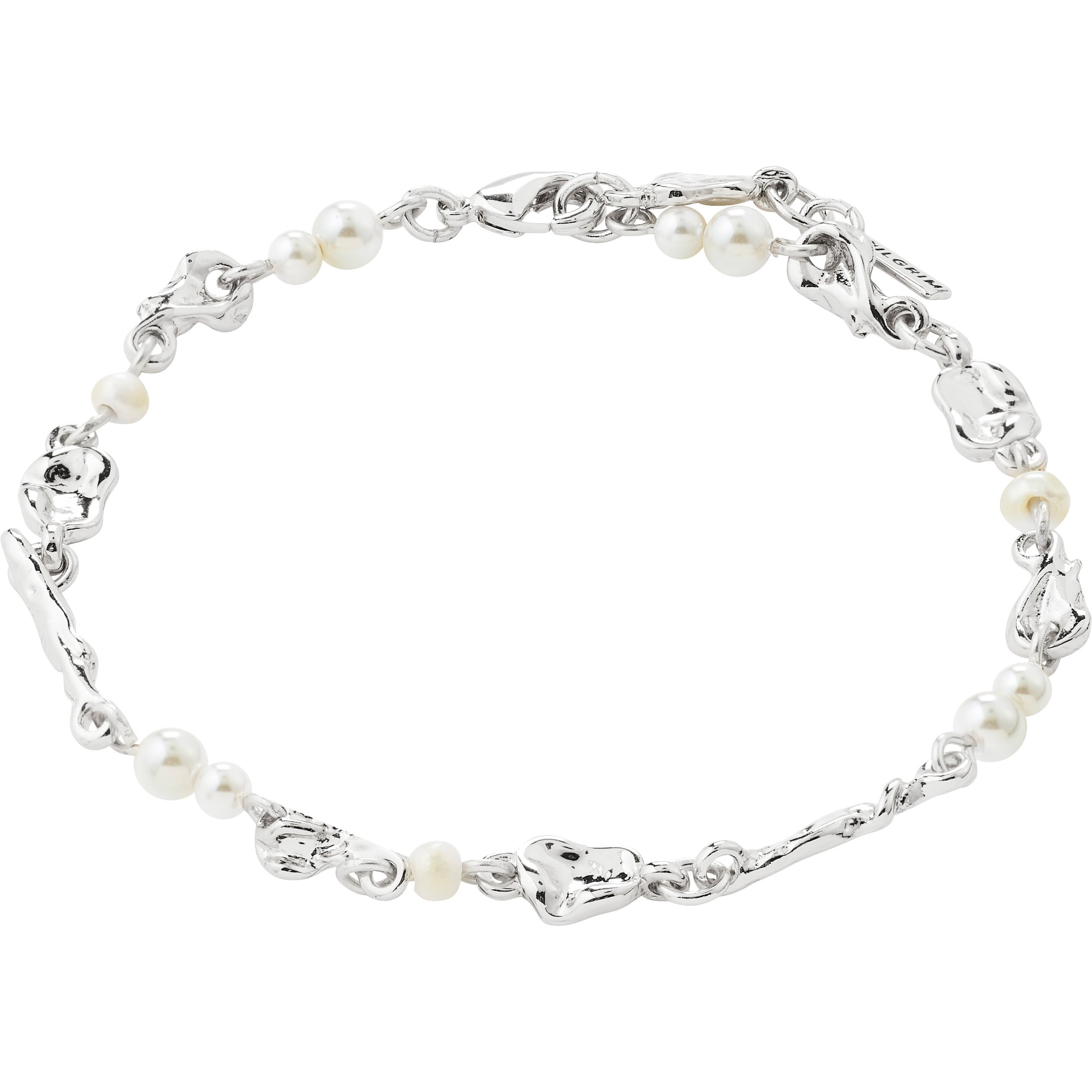 PILGRIM - SLOAN Bracelet - Silver-Plated - 16.5 cm + 3 cm Extension Chain