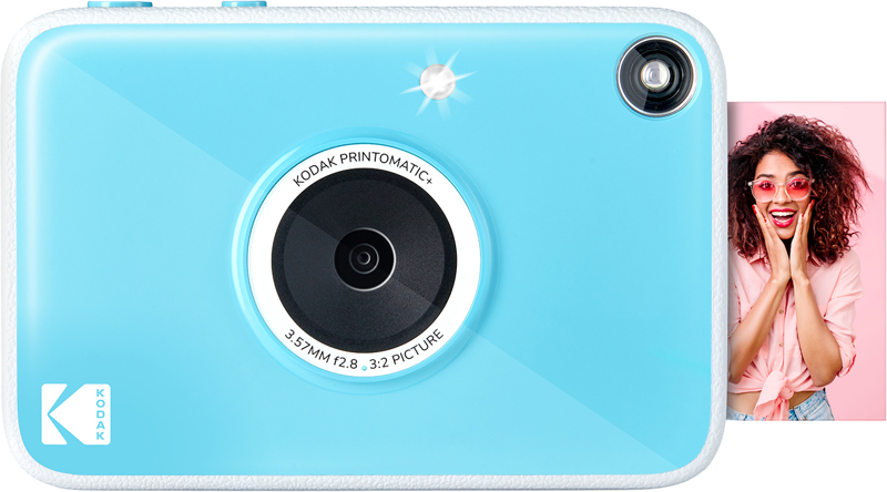 Kodak - Printomatic + Sofortbildkamera mit Integriertem Fotodrucker