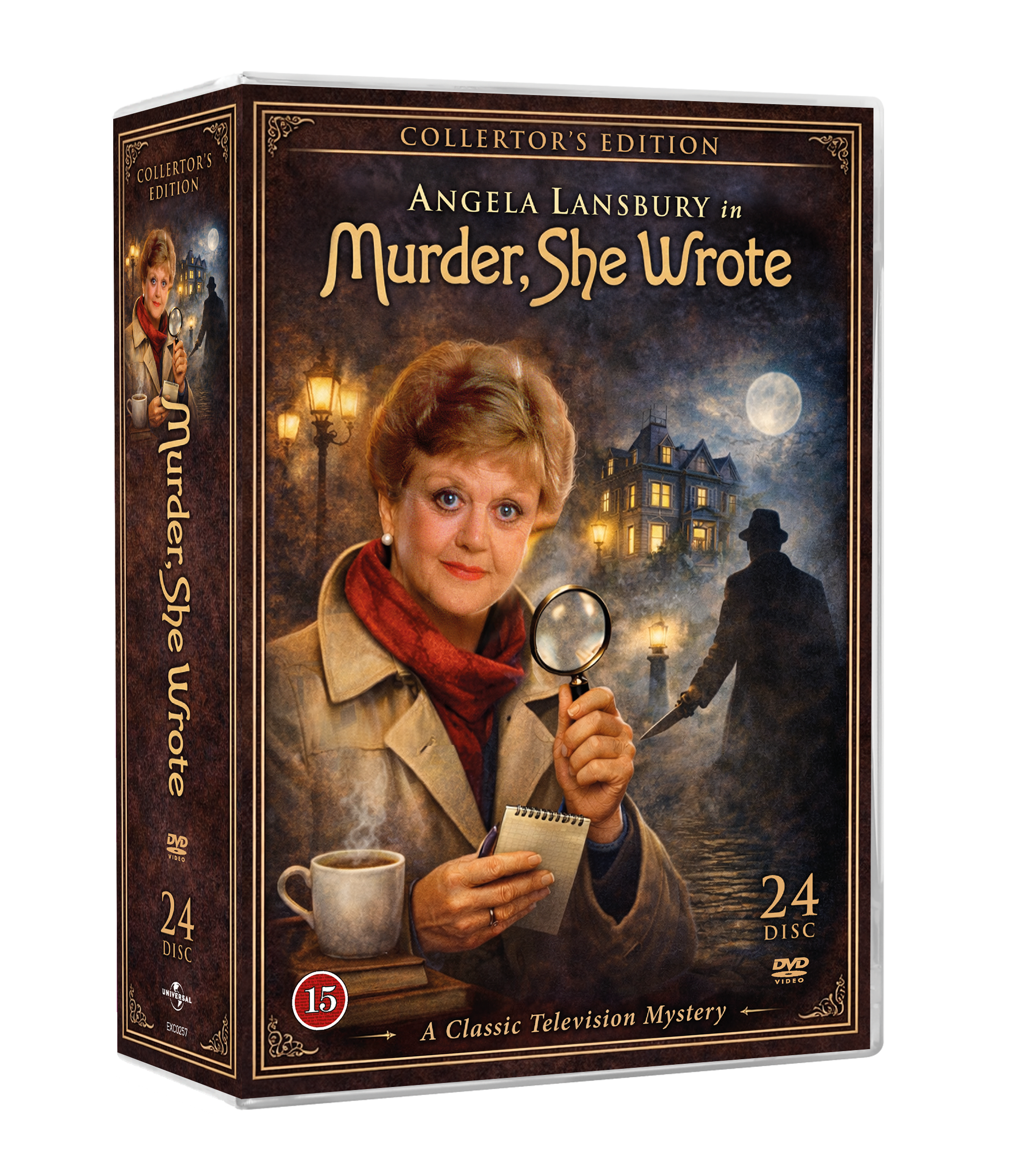 Murder She wrote THE COLLECTION (24 DVD BOX SET, Starring Angela Lansbury)