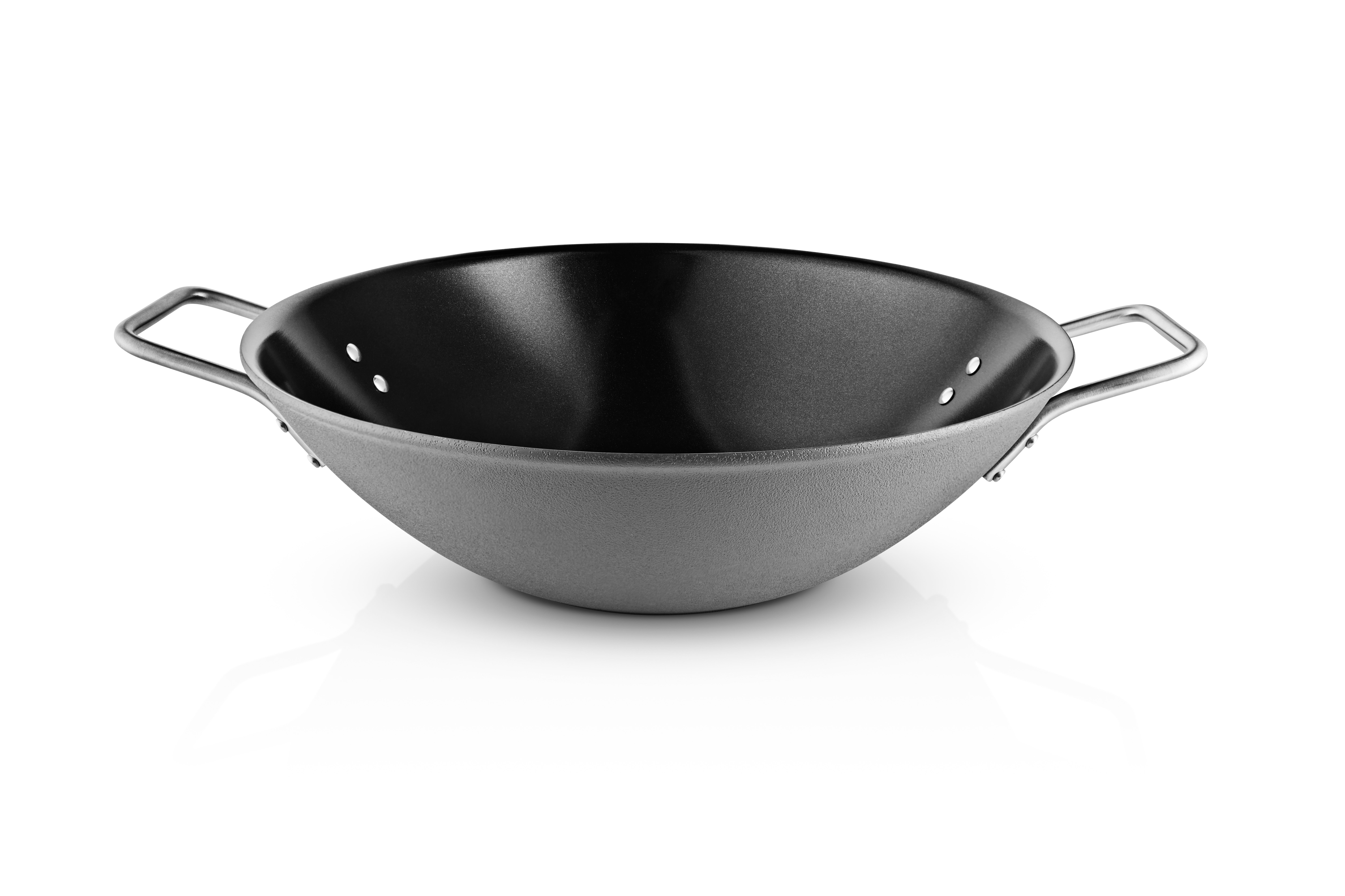 Eva Trio - Grey Line Wokpfanne - Grau - 5,0 L - 32 cm
