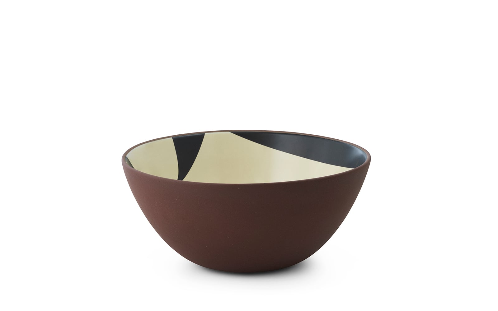 Normann Copenhagen - Line Schale - Ø23 cm - Roter Ton