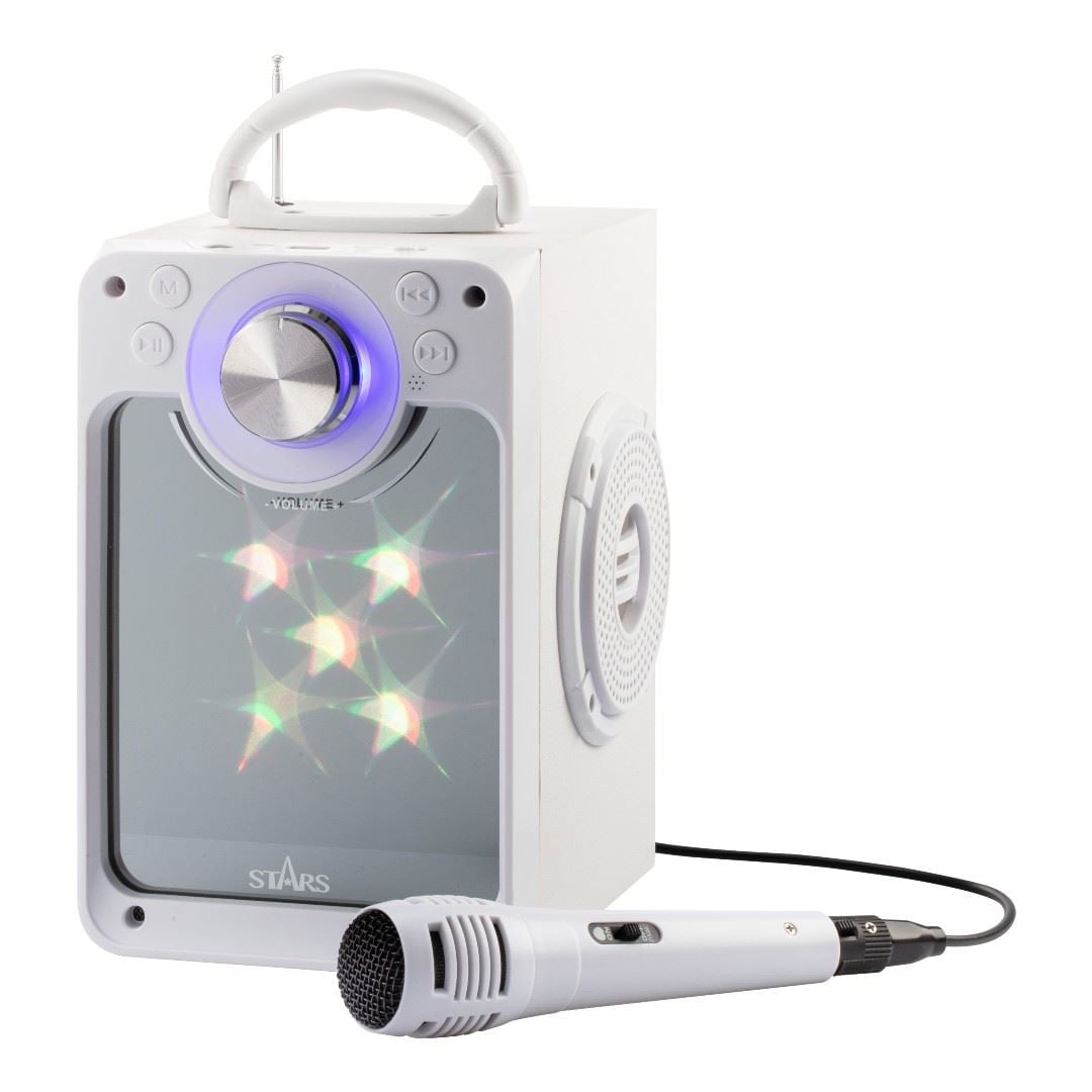 Stars - Karaoke Machine - White (30218)