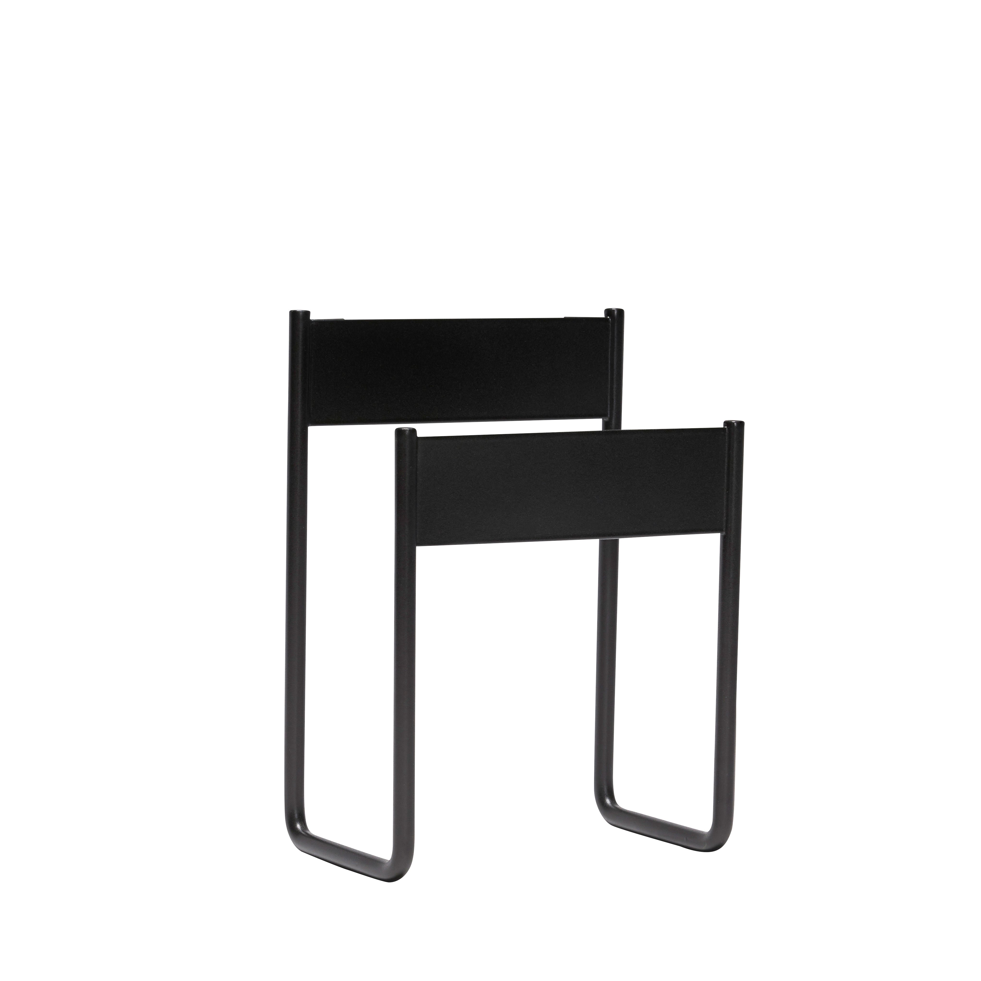 Hübsch - InBetween Magazinhalter - Schwarz - 12x19xh26cm