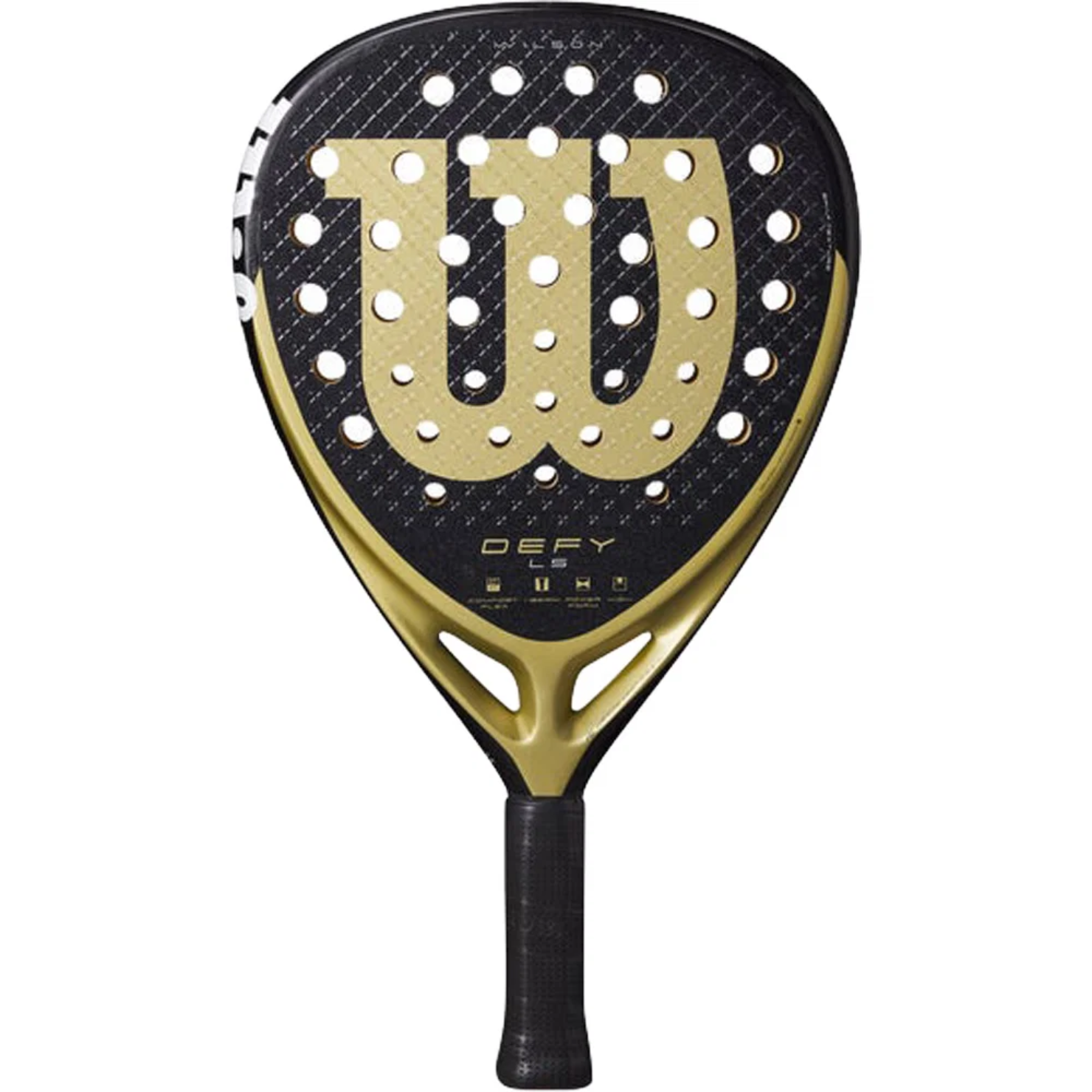 Wilson - Defy LS V1 Padelschläger - Explosive Kraft und Spin² für Fortgeschrittene und Profispieler