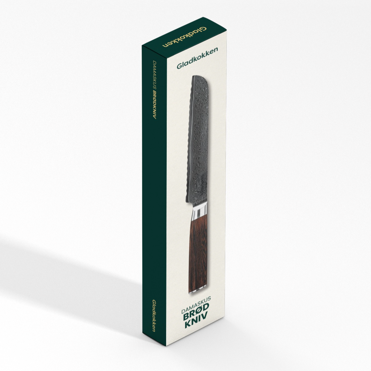 Gladkokken - Damascus bread knife - 20 cm
