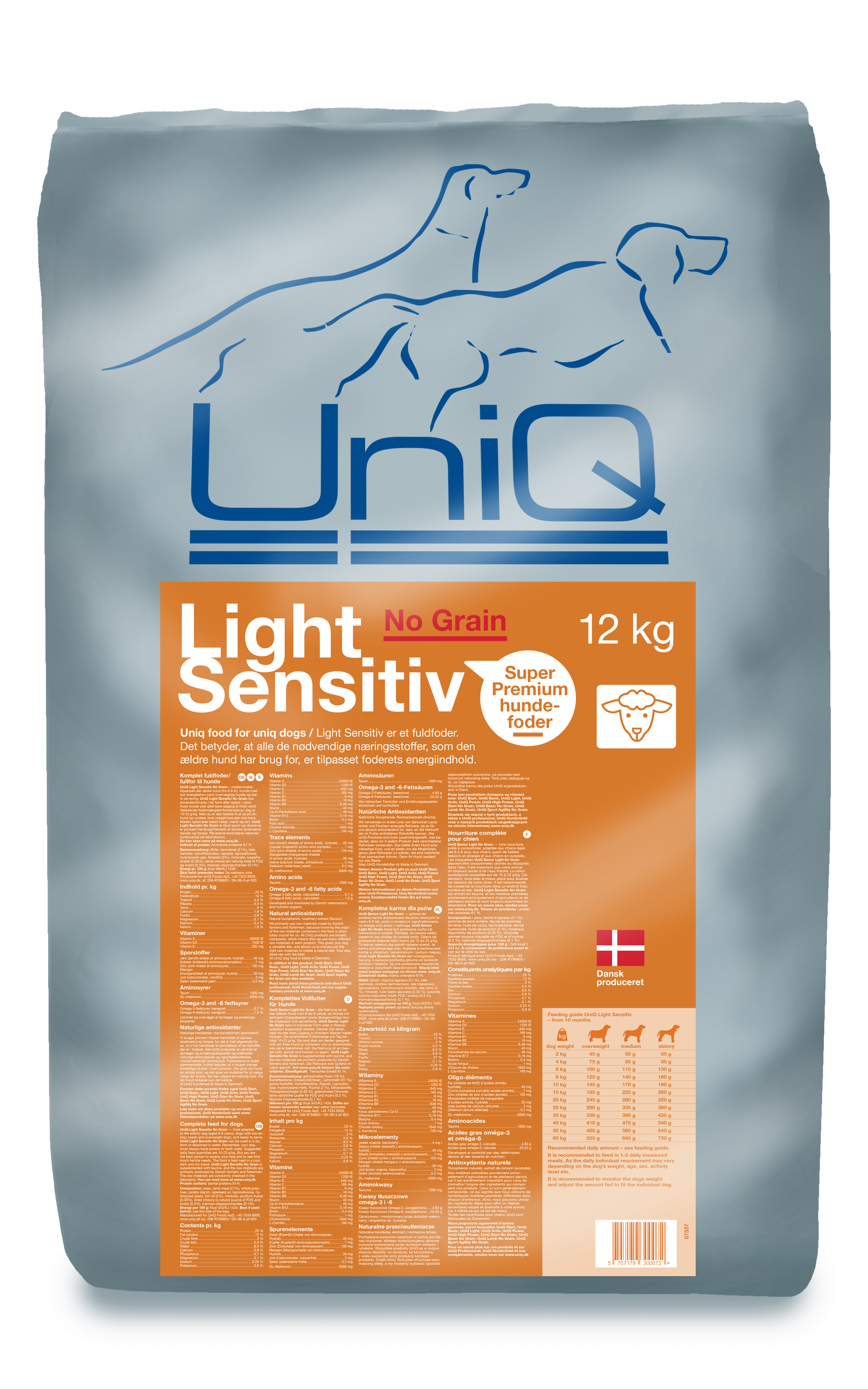 UniQ - Light Sensitive No Grain - 12 kg (109)