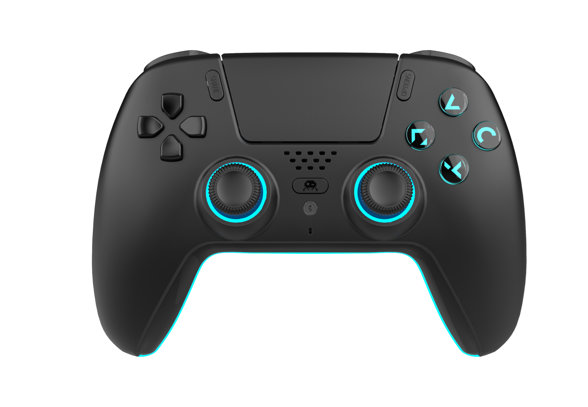 Freeks And Geeks - Wireless Bluetooth Controller for PS5 - LED - Black