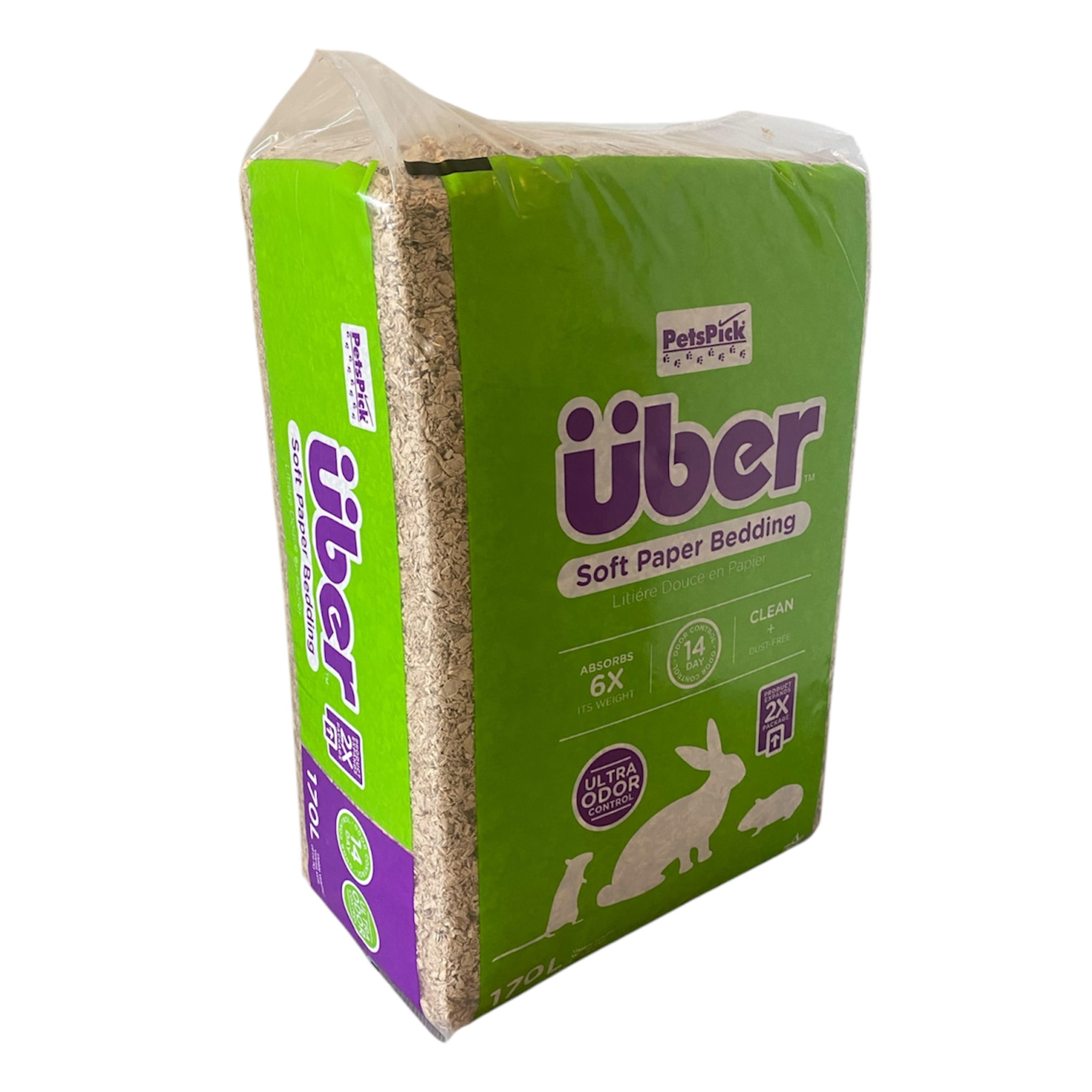 Über - Soft Paper Bedding 170l Nature - (45033)