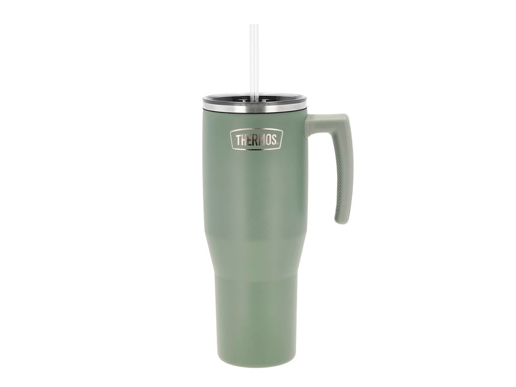 Thermos – Isolierbecher mit Griff 1,1 Liter – Grün