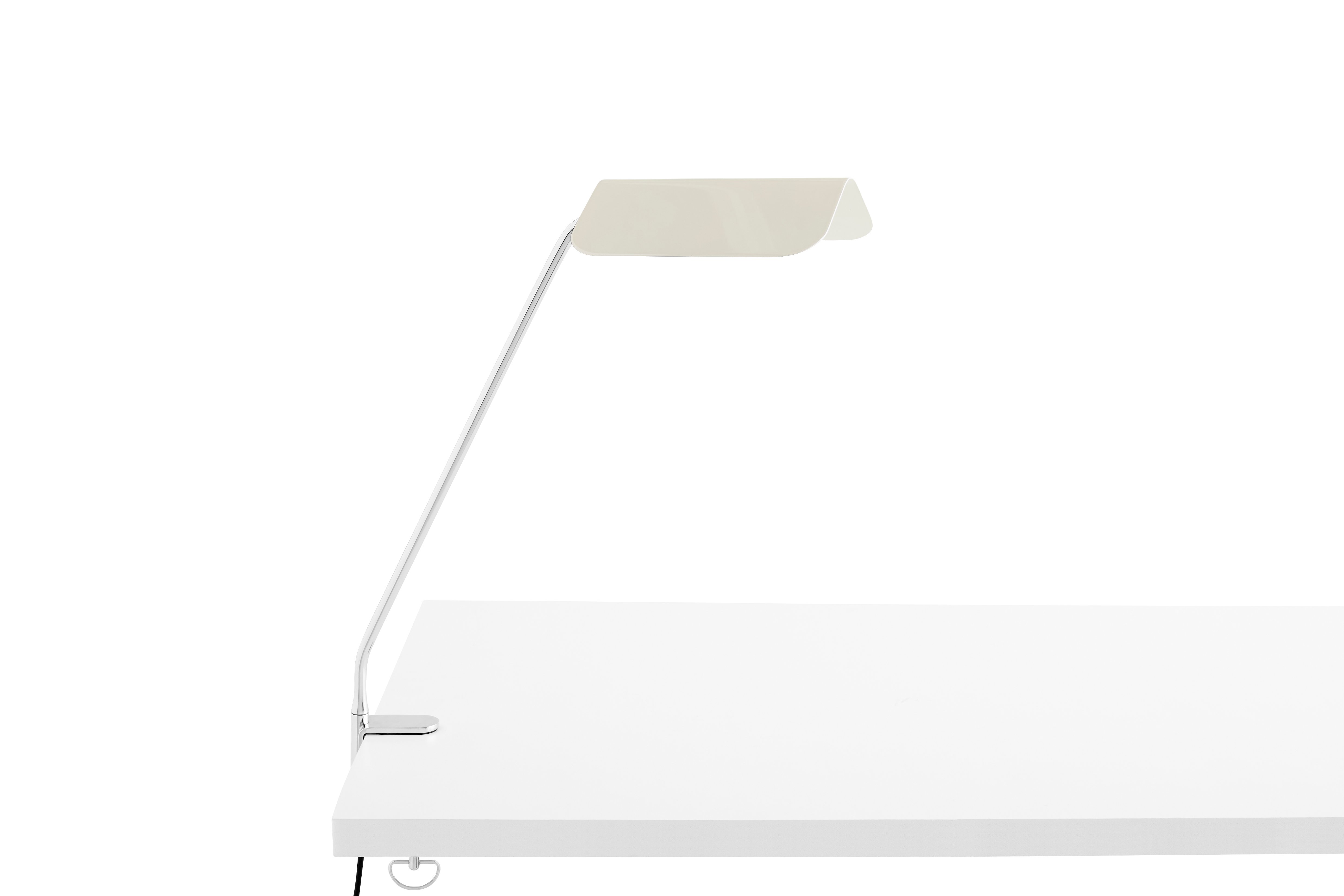 HAY - Apex Schreibtisch-Klemmlampe - Oyster White