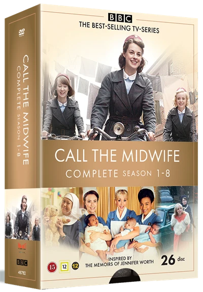CALL THE MIDWIFE - COLLECTION BOX SEASON 1- 8 - 26 DVD BOX