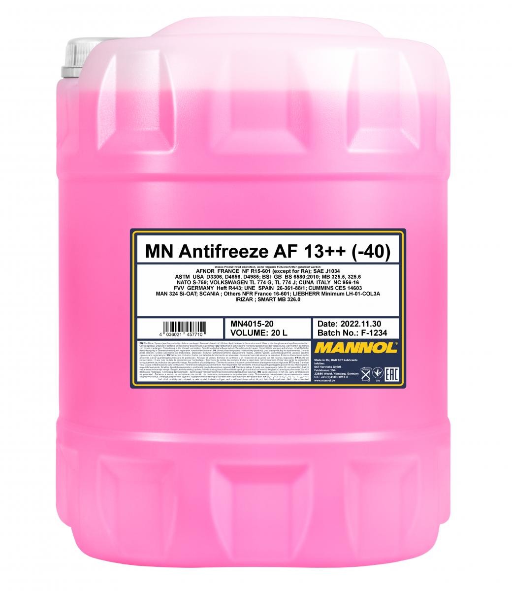 MANNOL Frostschutz VW,MERCEDES-BENZ,AUDI MN4015-20