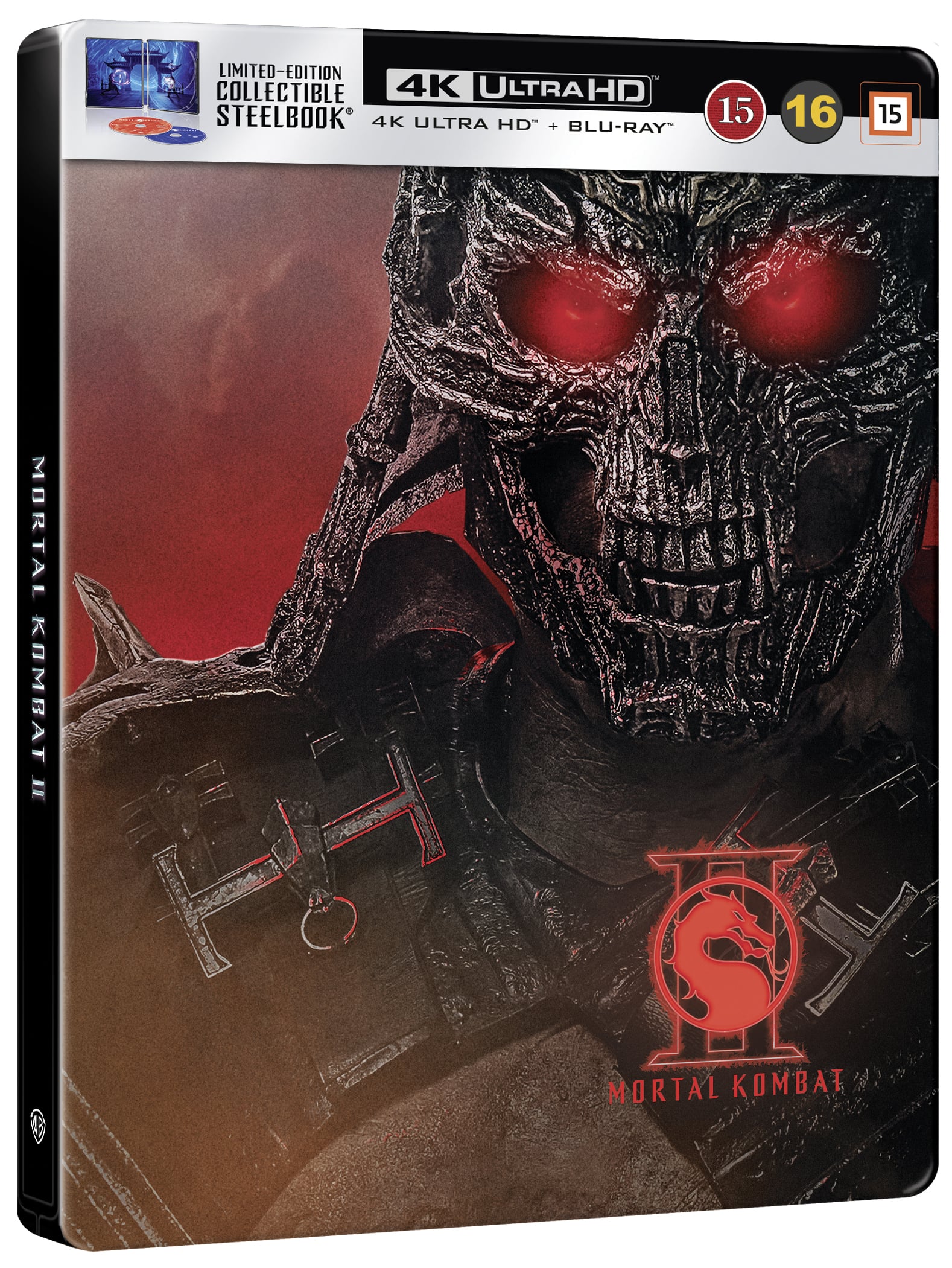 Mortal Kombat 2 Steelbook 2-disc (4K UHD + BD)