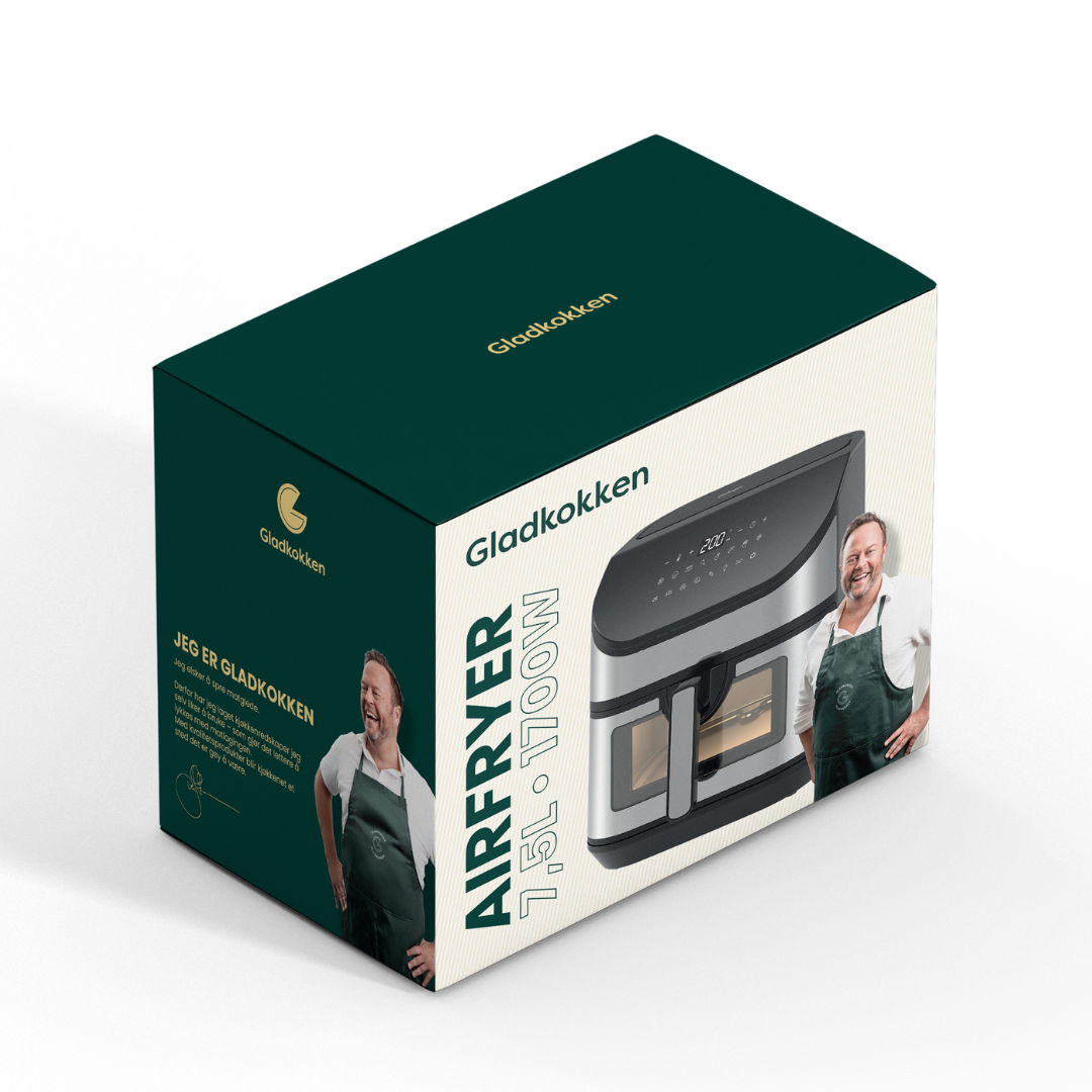 Gladkokken - Airfryer - 7.5 L