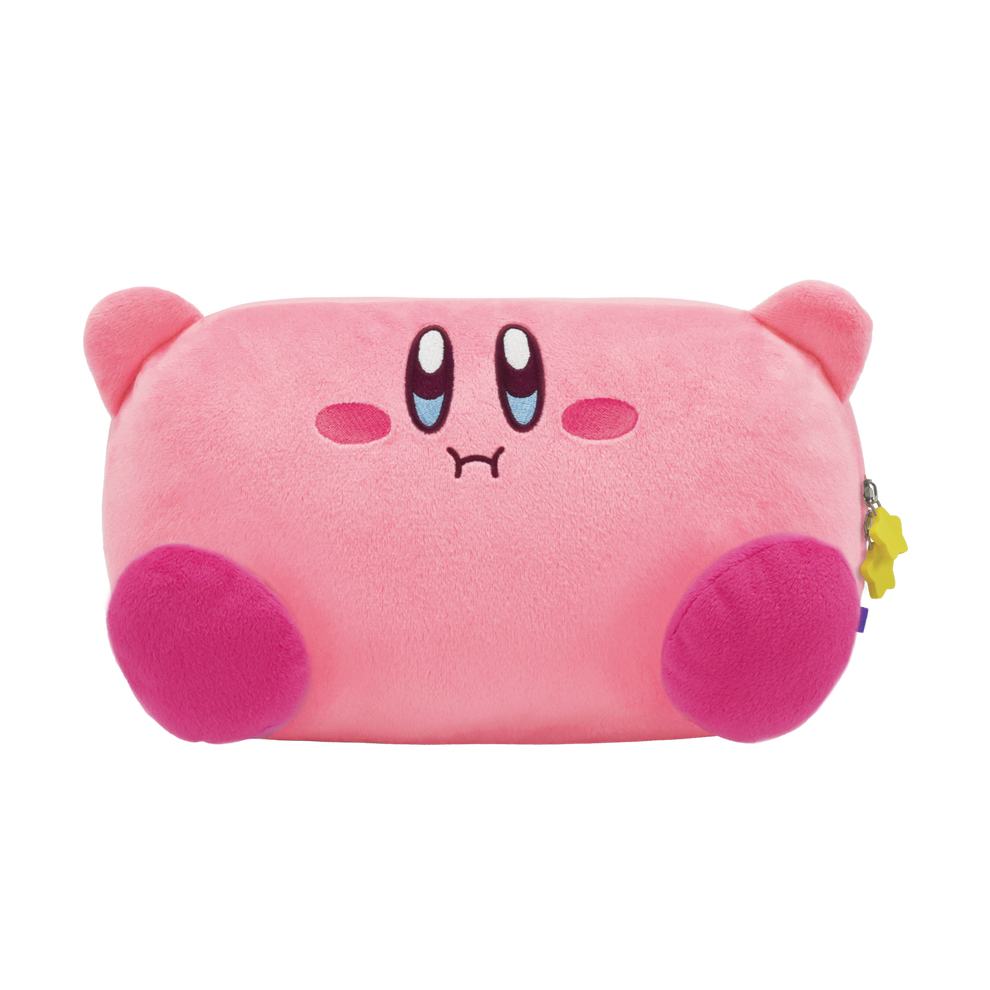 HORI - Plush Pouch for Nintendo Switch 2 (Kirby and Waddle Dee) - Pink