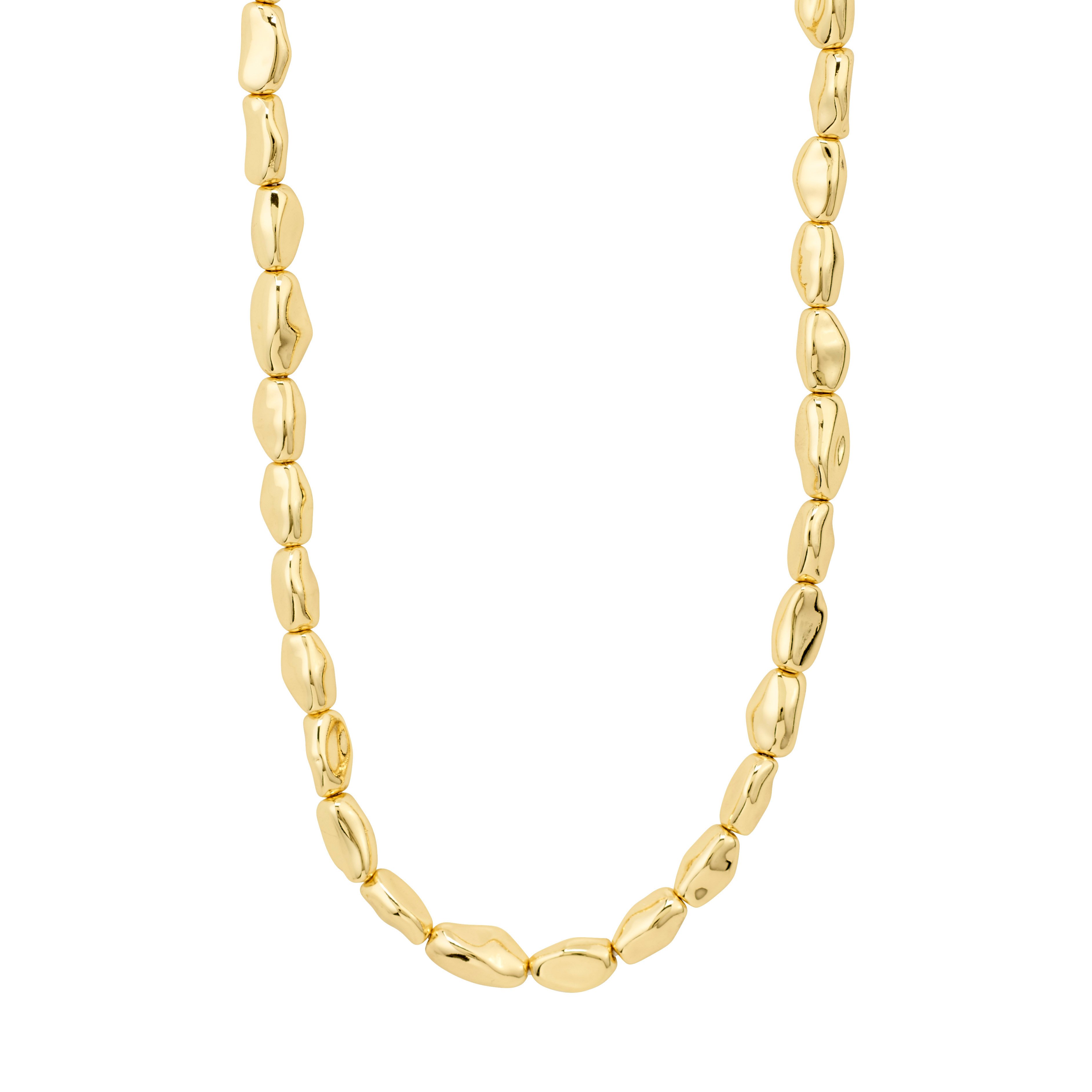 PILGRIM - PRESENCE Necklace - Gold - 38 cm + 12 cm Extension