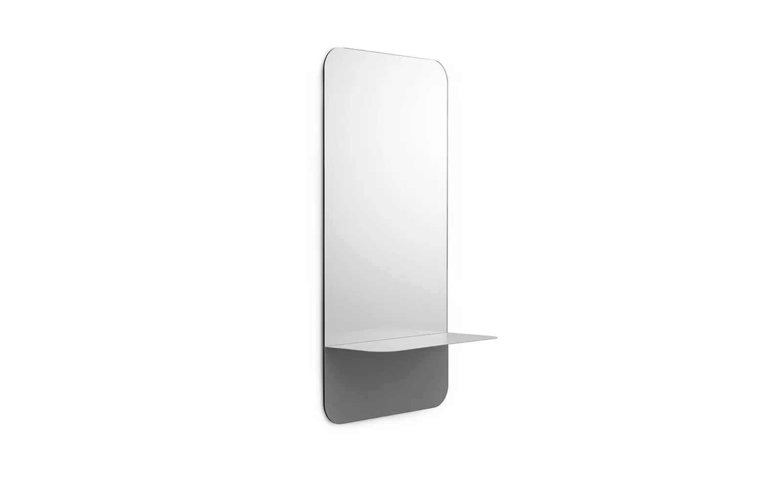 Normann Copenhagen - Horizon Spiegel Vertikal - 80x40 cm - Grau