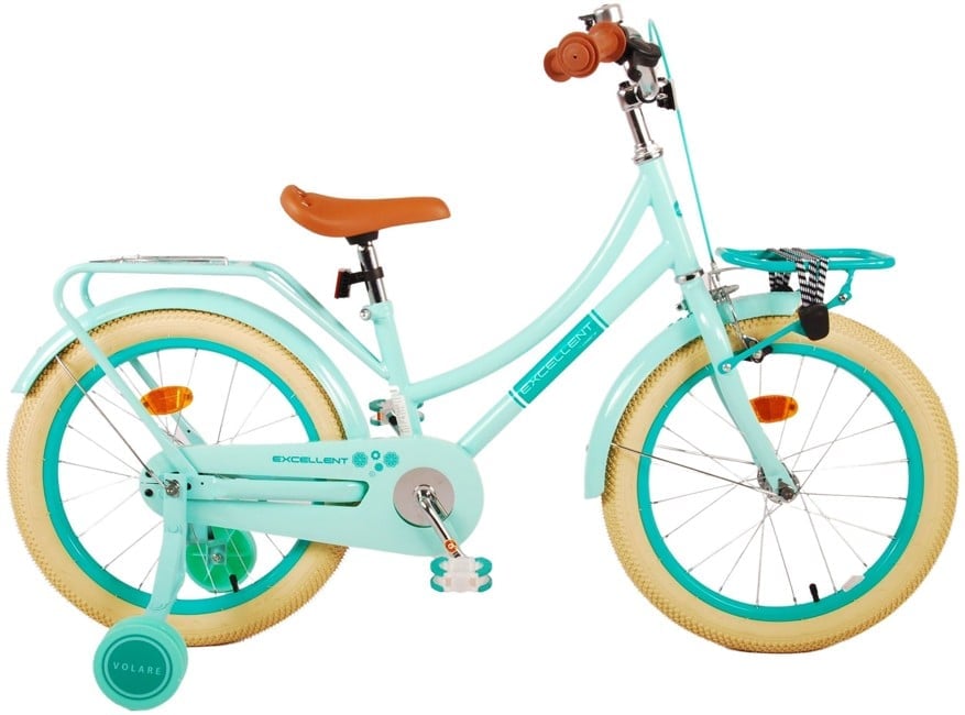 Volare – Kinderfahrrad 18" – Excellent Grün