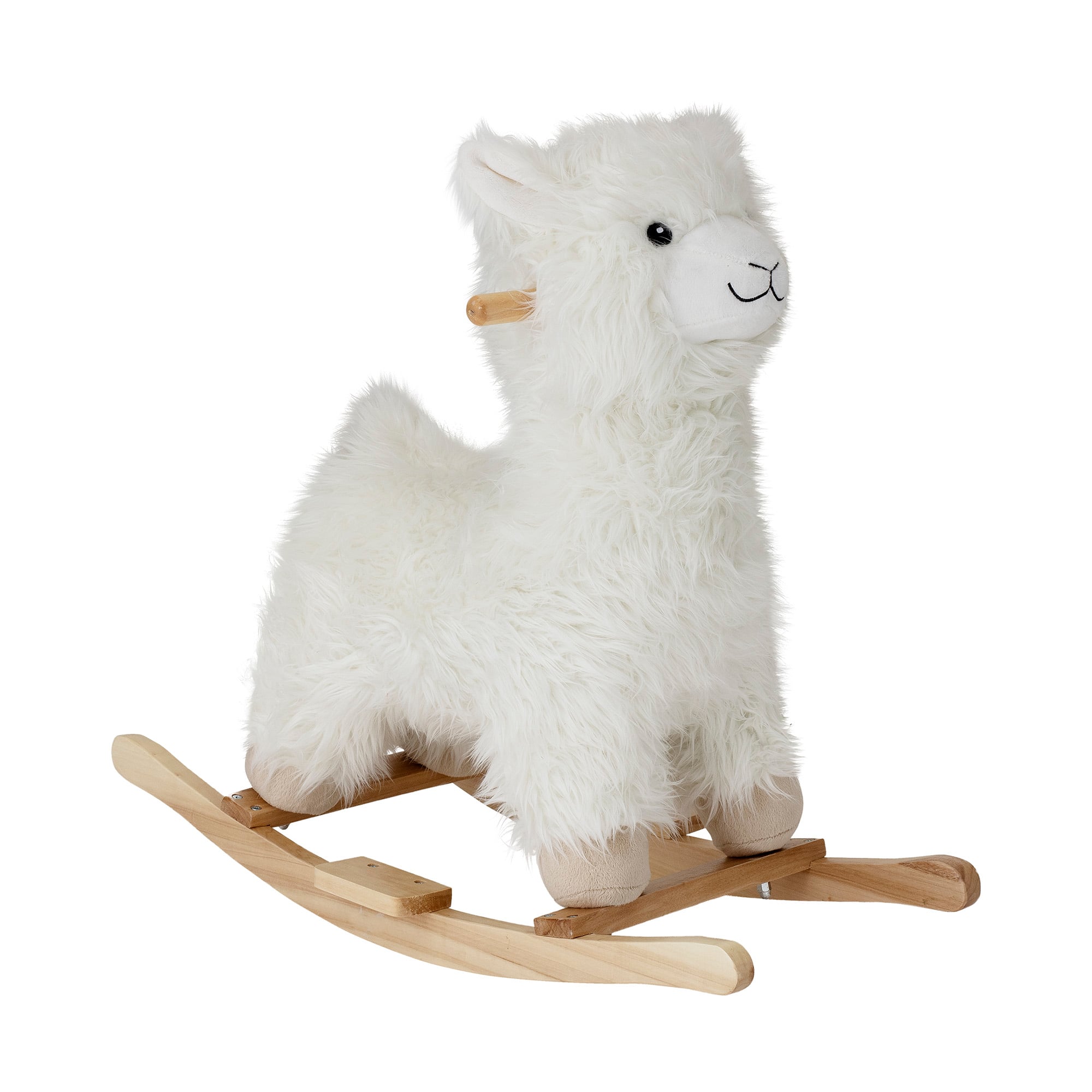 Bloo­m­ing­vil­le MINI - Kinto Schaukelspielzeug, Lama, Weiá, Polyester