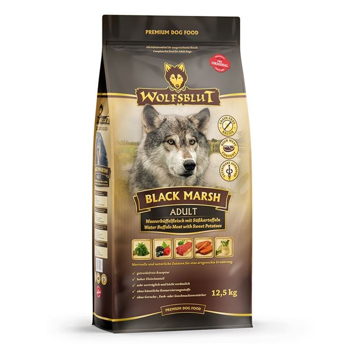 Wolfsblut - Dogfood  - Black Marsh - 12,5 kg. - With water buffalo