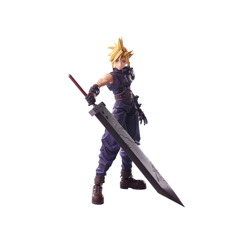 Final Fantasy VII - Cloud Strife (Digital Plus Edition - Bring Arts Action Figure)