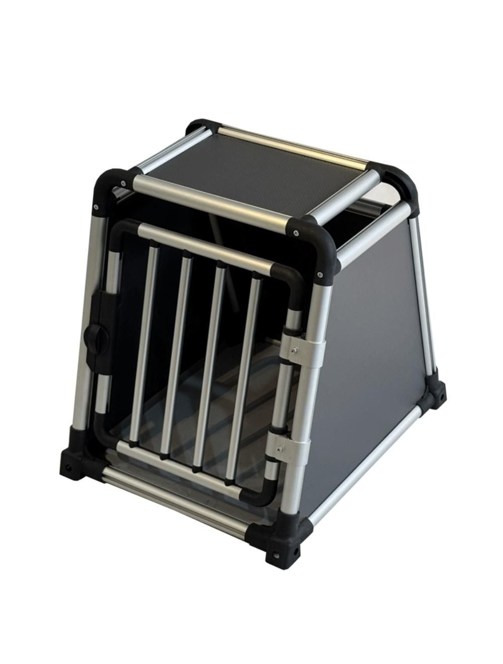 Nordic paws  -  Transport cage Alu  for small dogs - 55cm