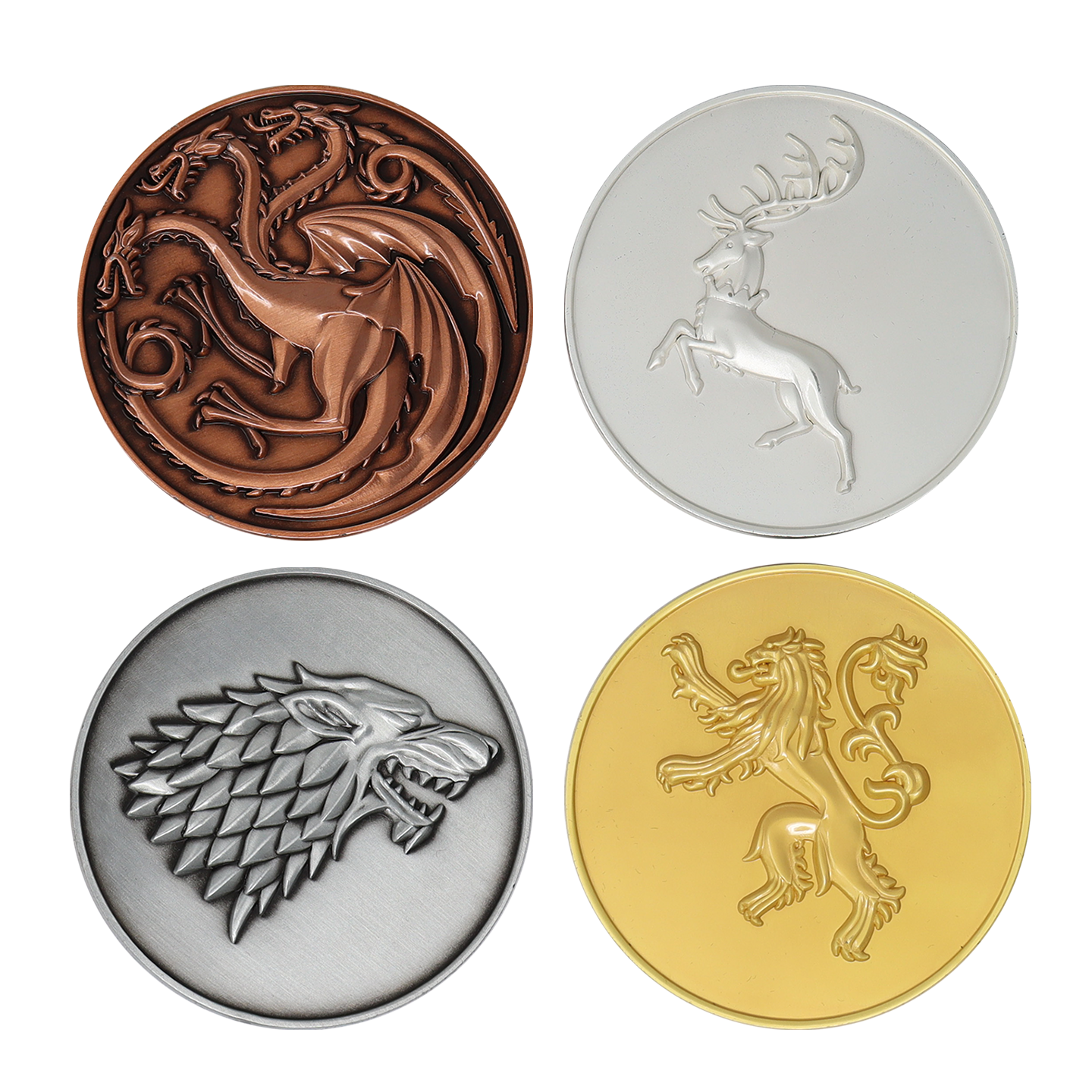 Game of Thrones Limited Edition Sigil Medallion Collection