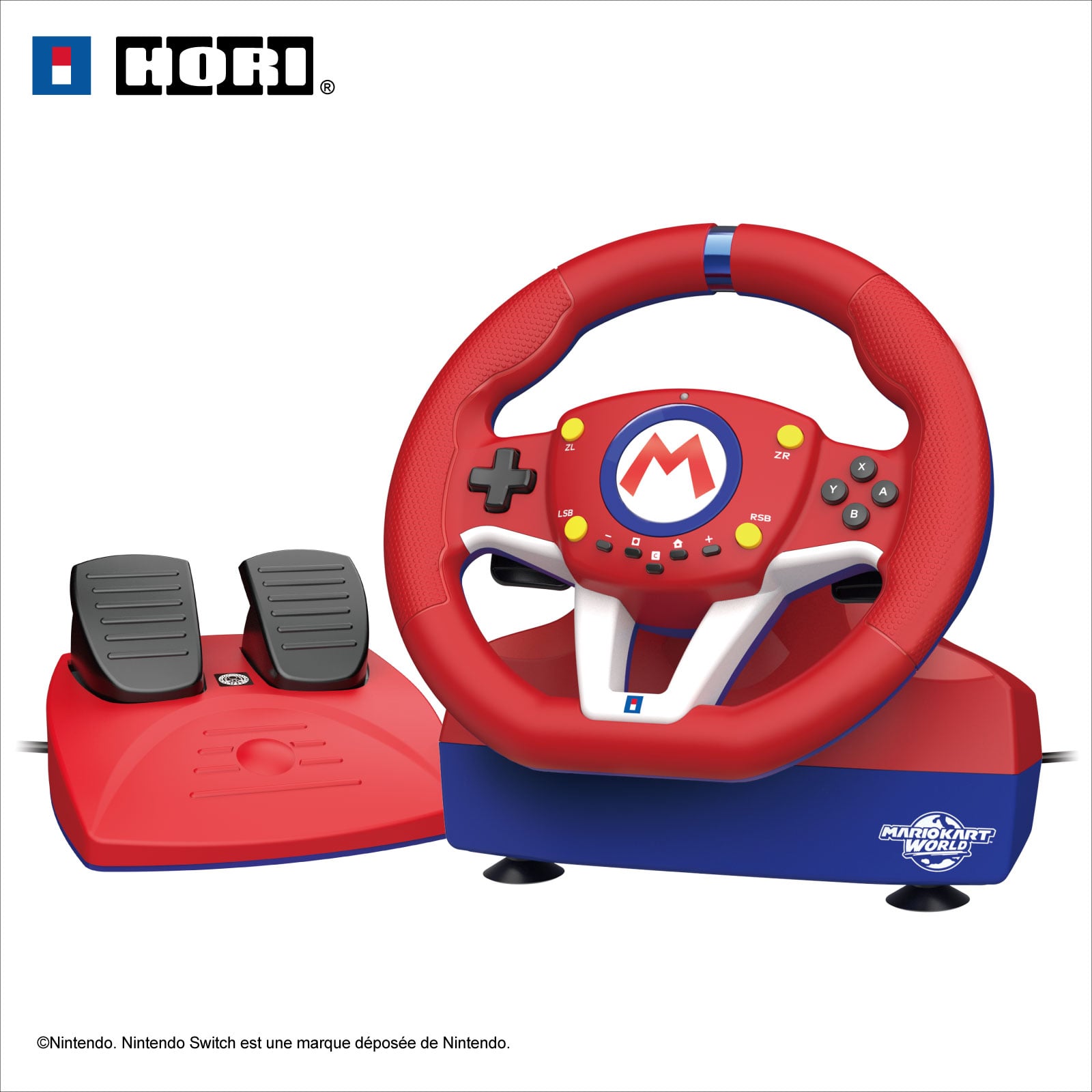 HORI - Mario Kart Racing Wheel Pro MINI - Red - Switch 2