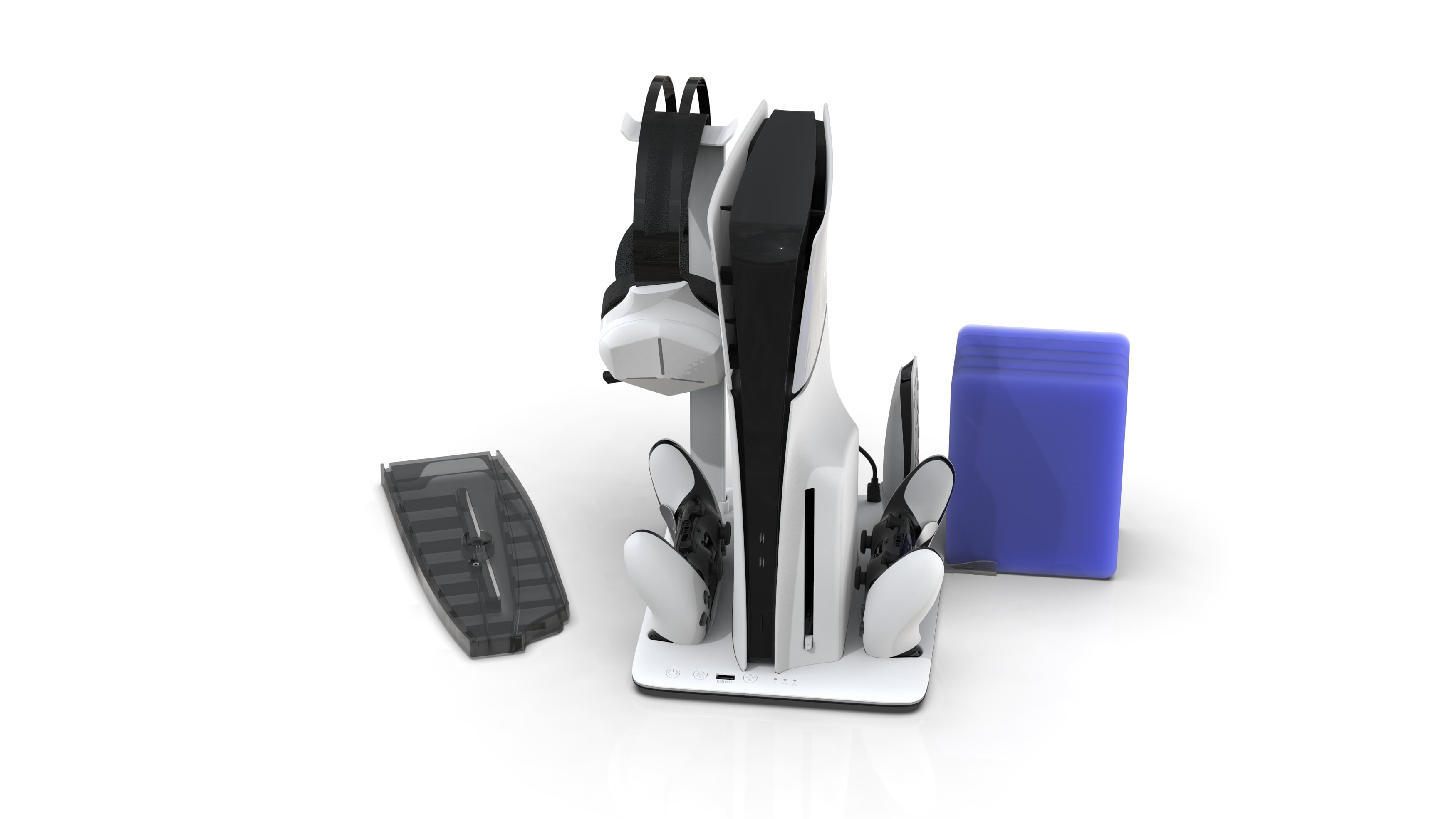 iMP Tech - DLX Multi Function Charge and Cool Stand - Grey