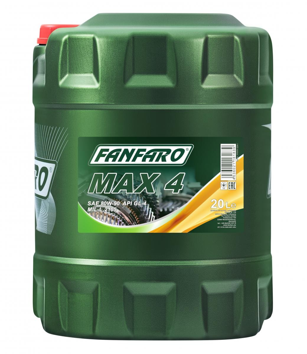 FANFARO Getriebeöl VOLVO,RENAULT TRUCKS,DAF FF8701-20
