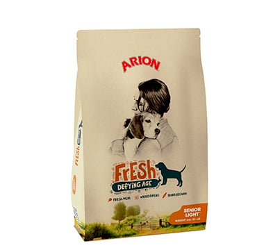 ARION - Dog Food - Fresh Senior Light - 12 Kg (105577)