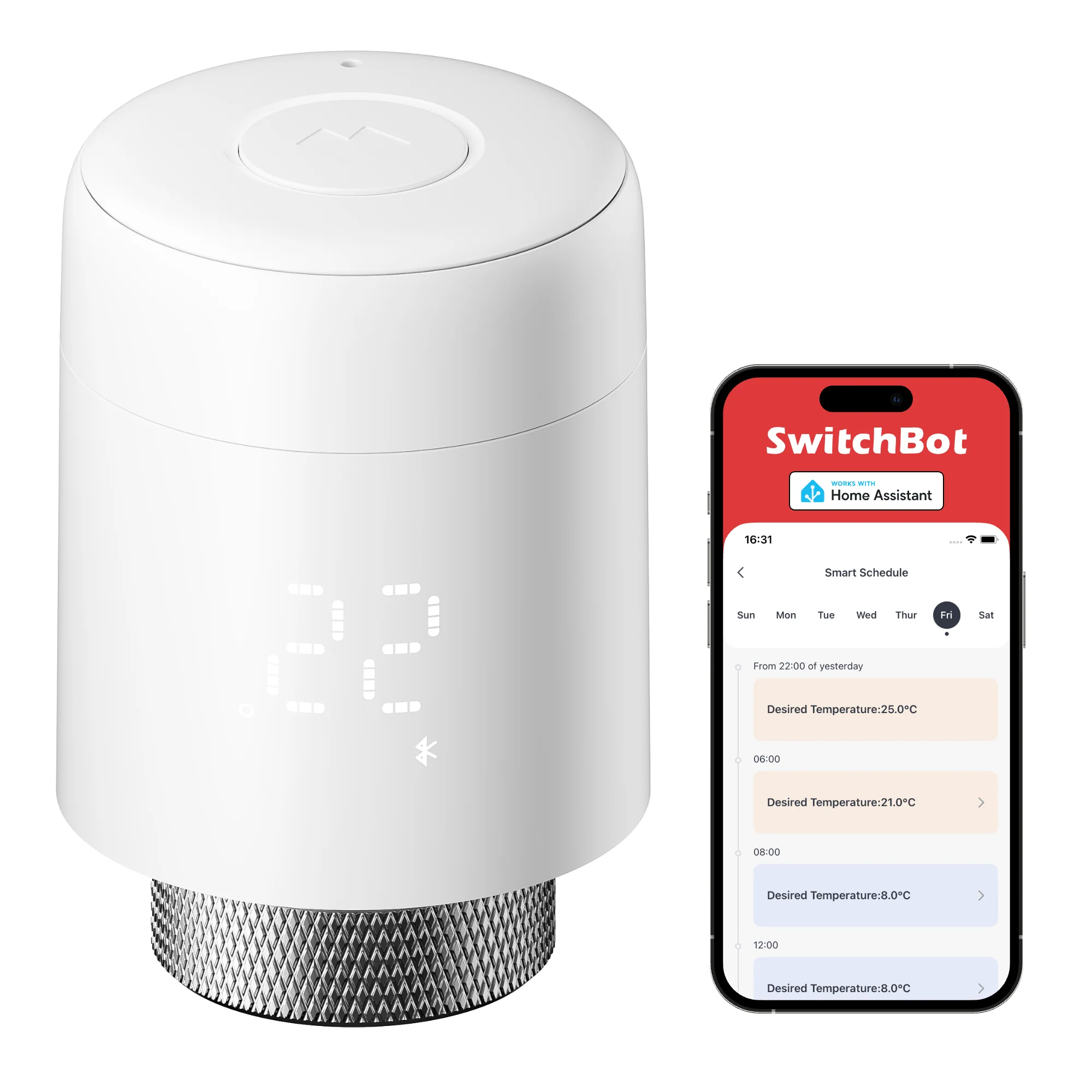 SwitchBot Smart Heizkörperthermostat – Energiesparende Smarte Heizungssteuerung